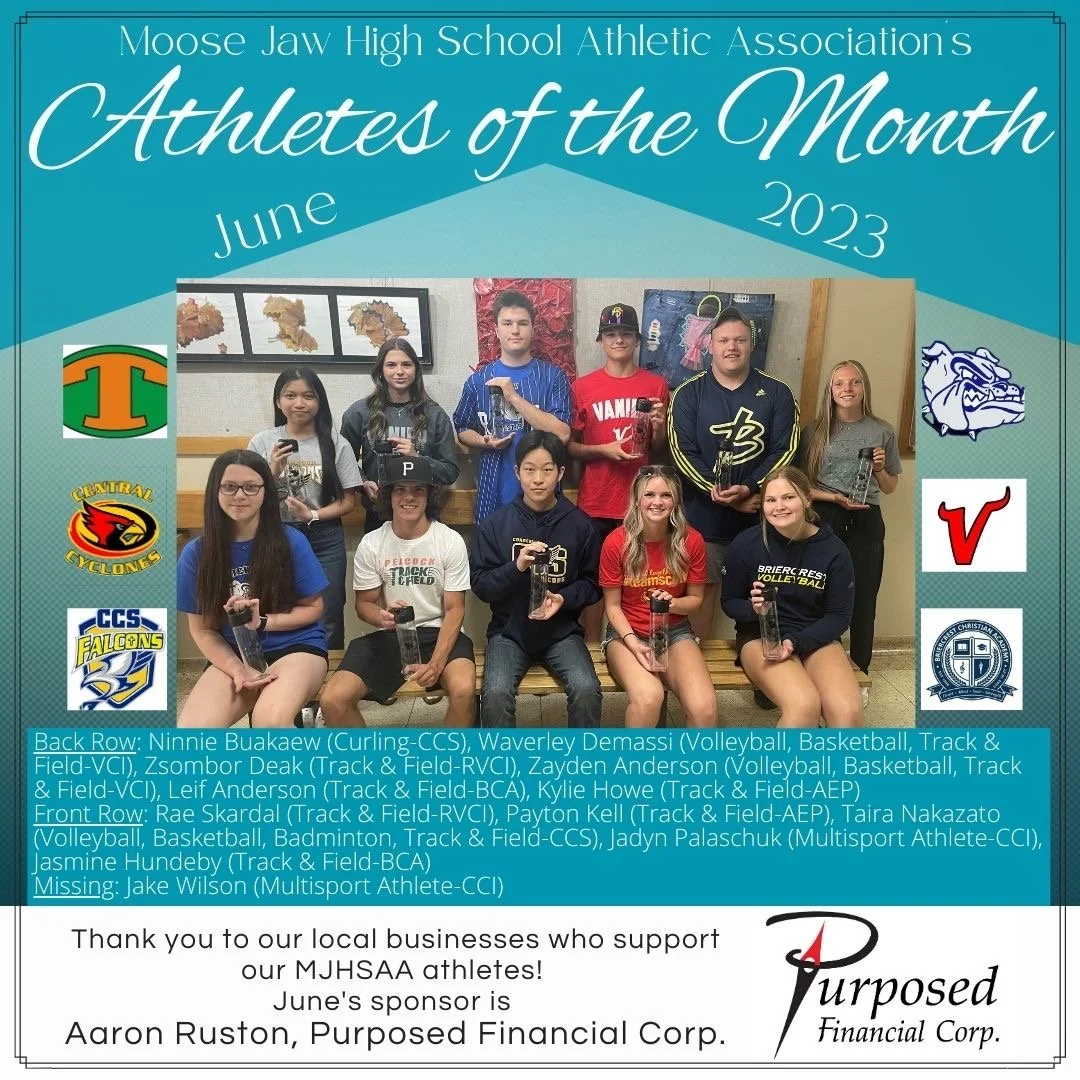 High School Athletes Of The Month For June 2023