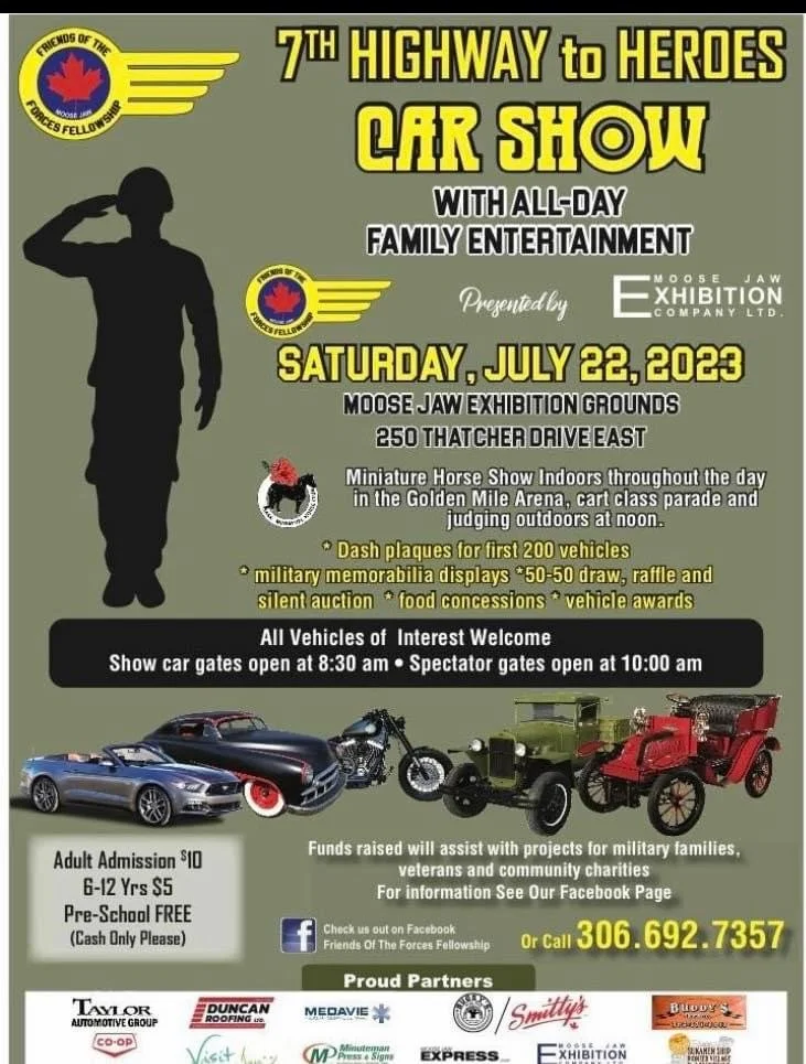 Highways To Heroes Car Show To Be Held This Saturday