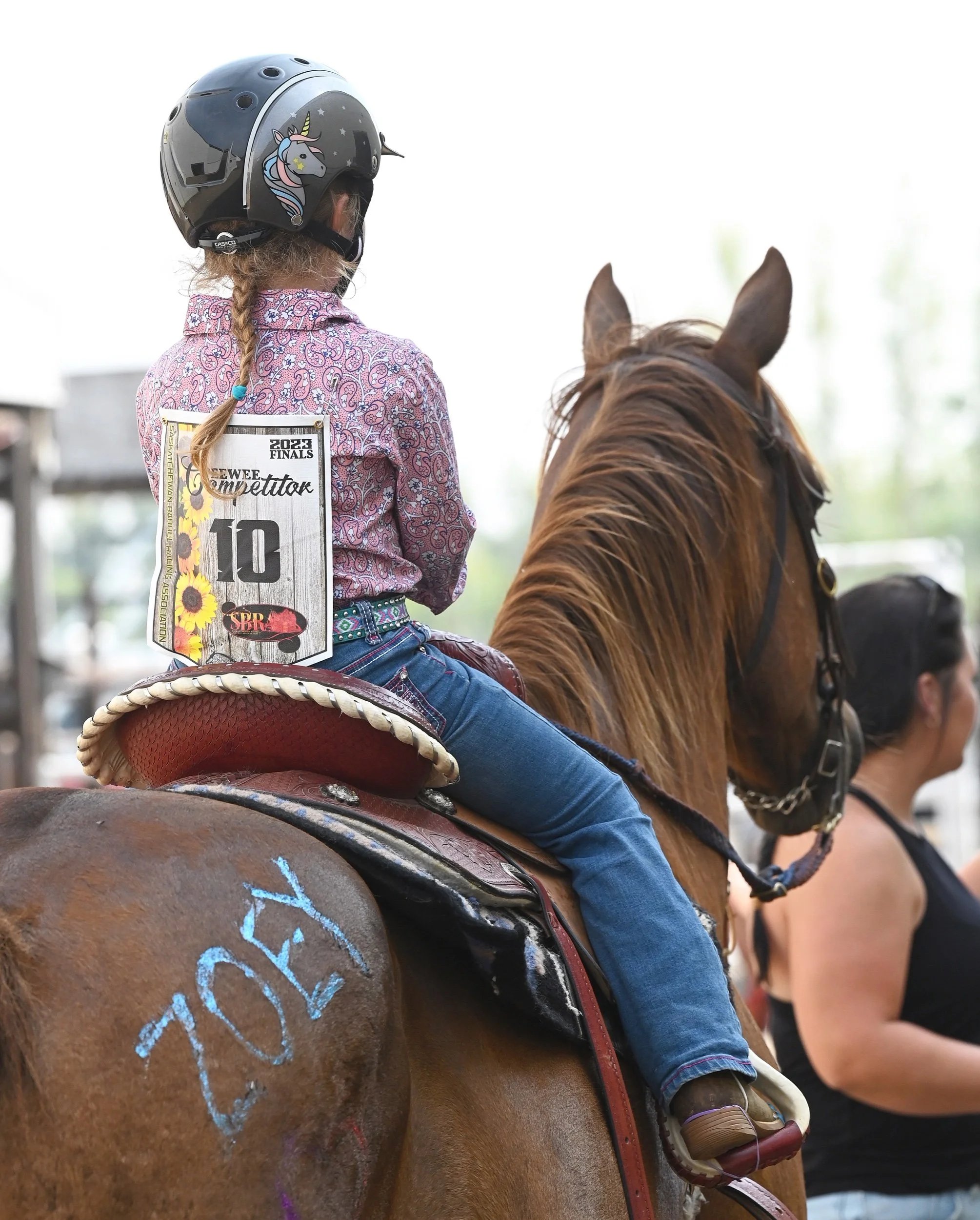 Pee Wee Barrel Racing All About Family - Photo Essay