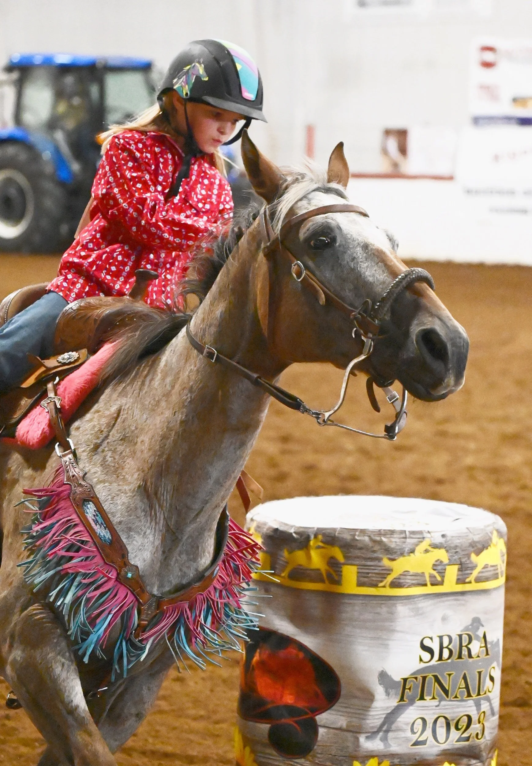 Pee Wee Barrel Racing All About Family - Photo Essay