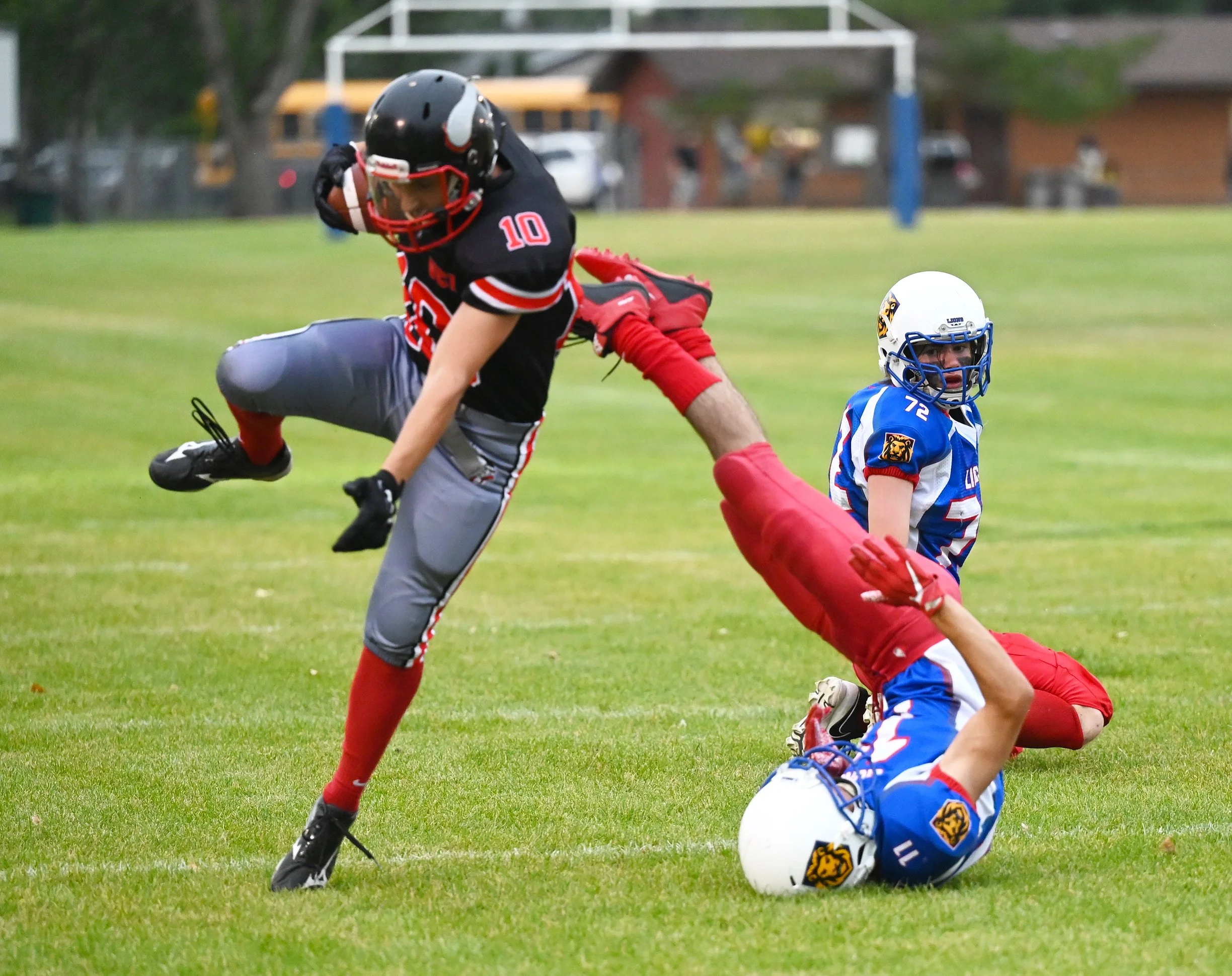Vikings Defeat Lions In Friday Night Lights Exhibition Game
