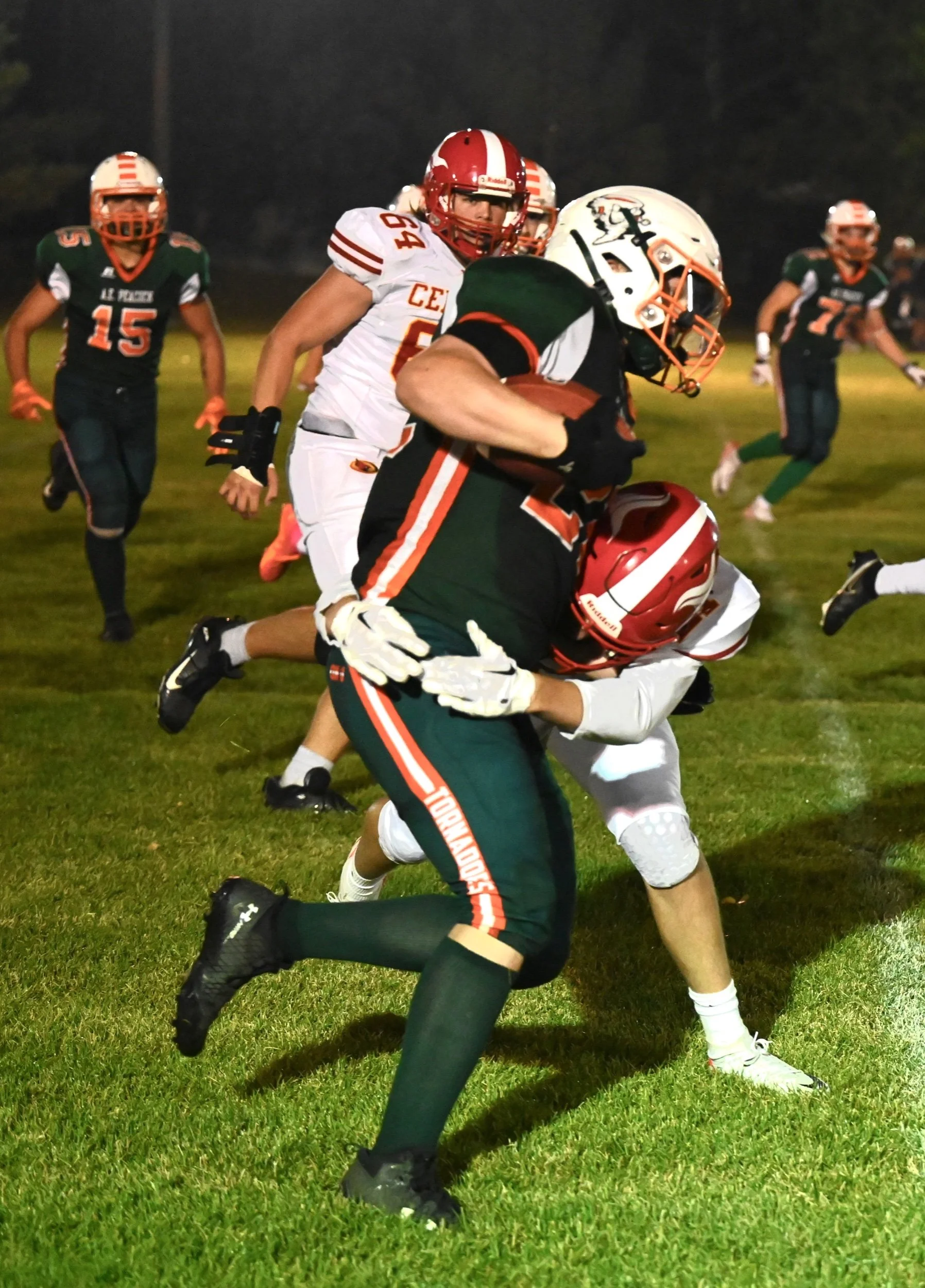 Tornadoes Win Lopsided Affair To Record First Victory