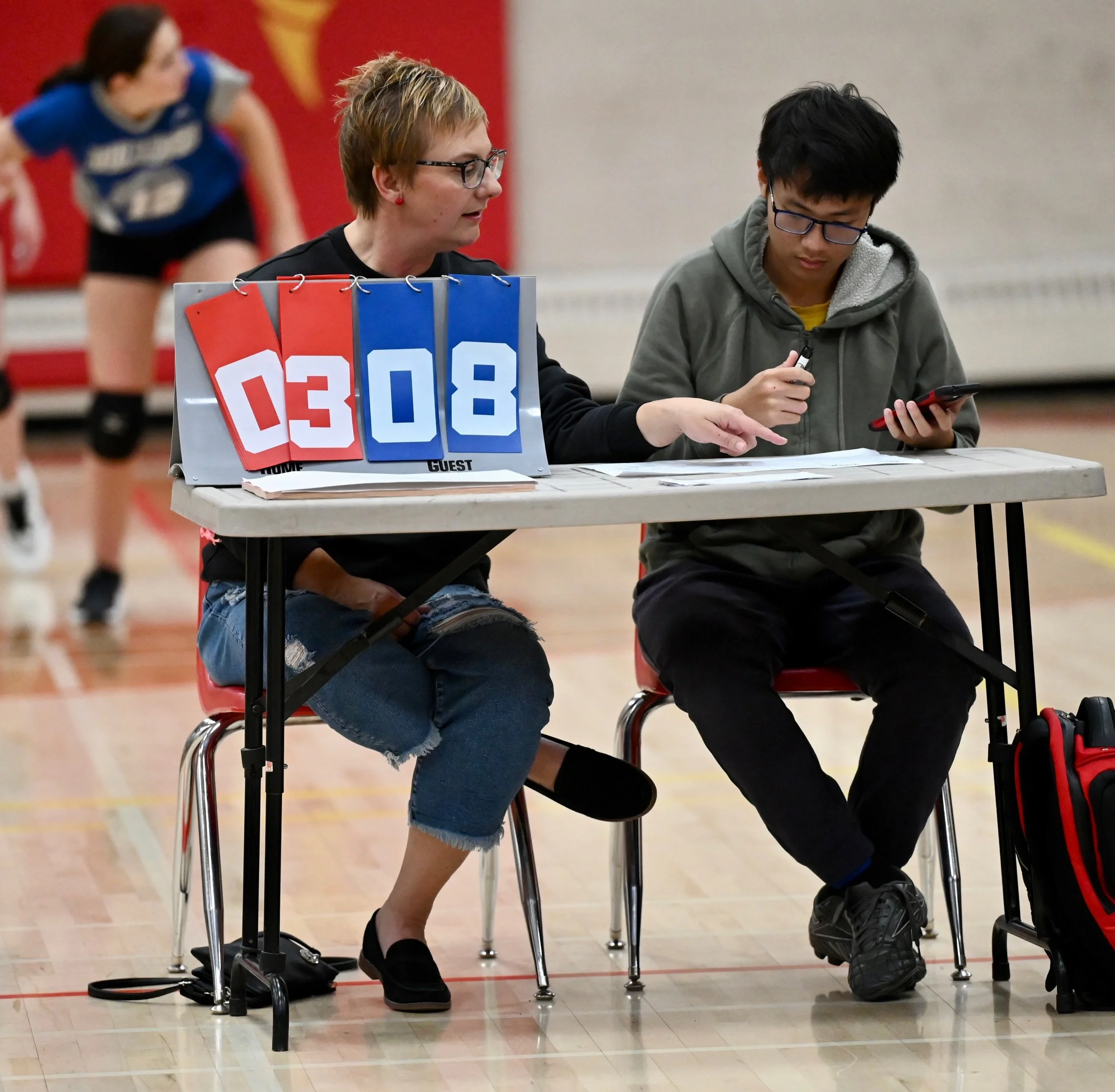 Spirits Have Perfect Evening In Junior Girls Volleyball