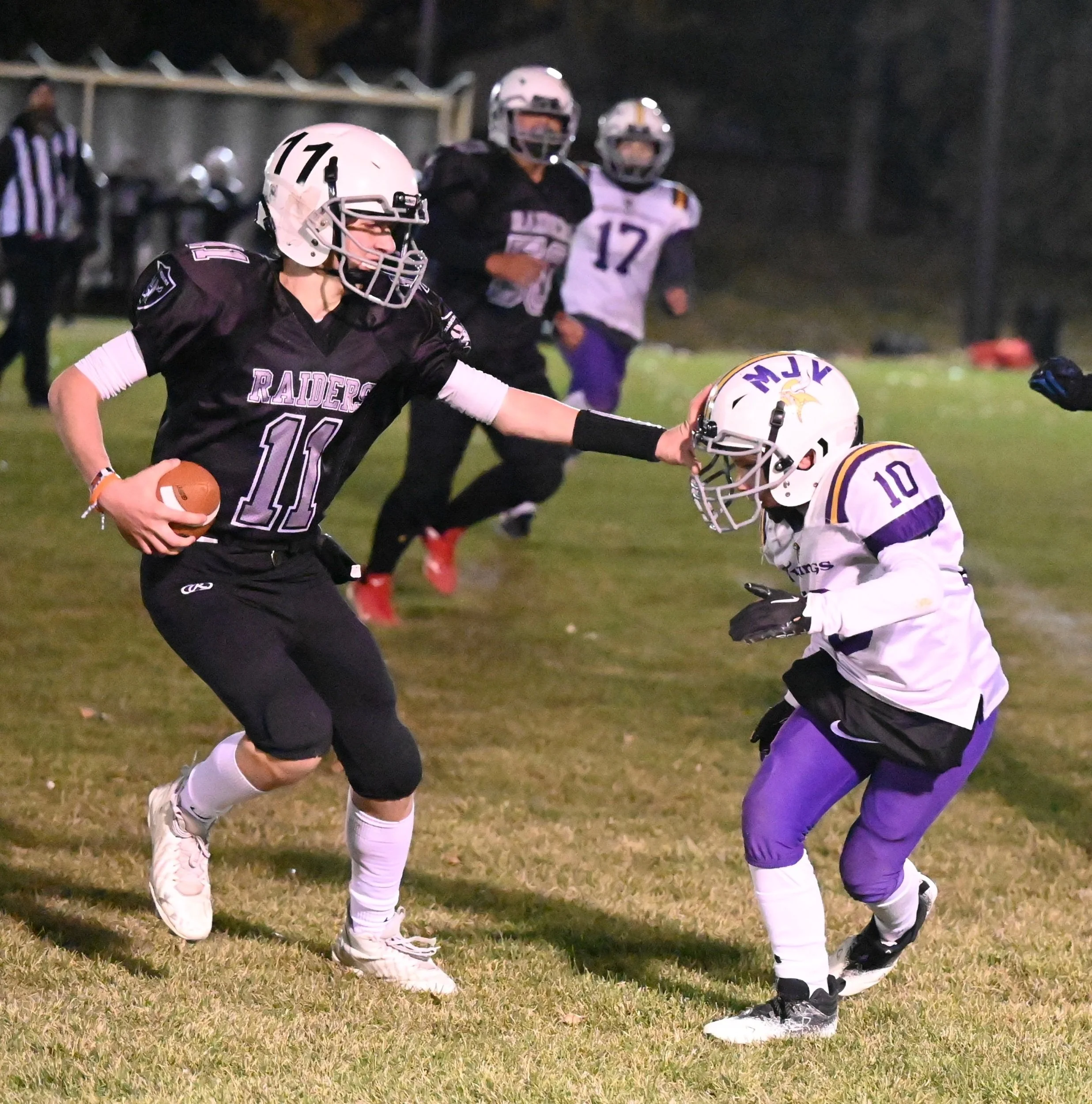 Raiders Spoil Vikings Perfect Season