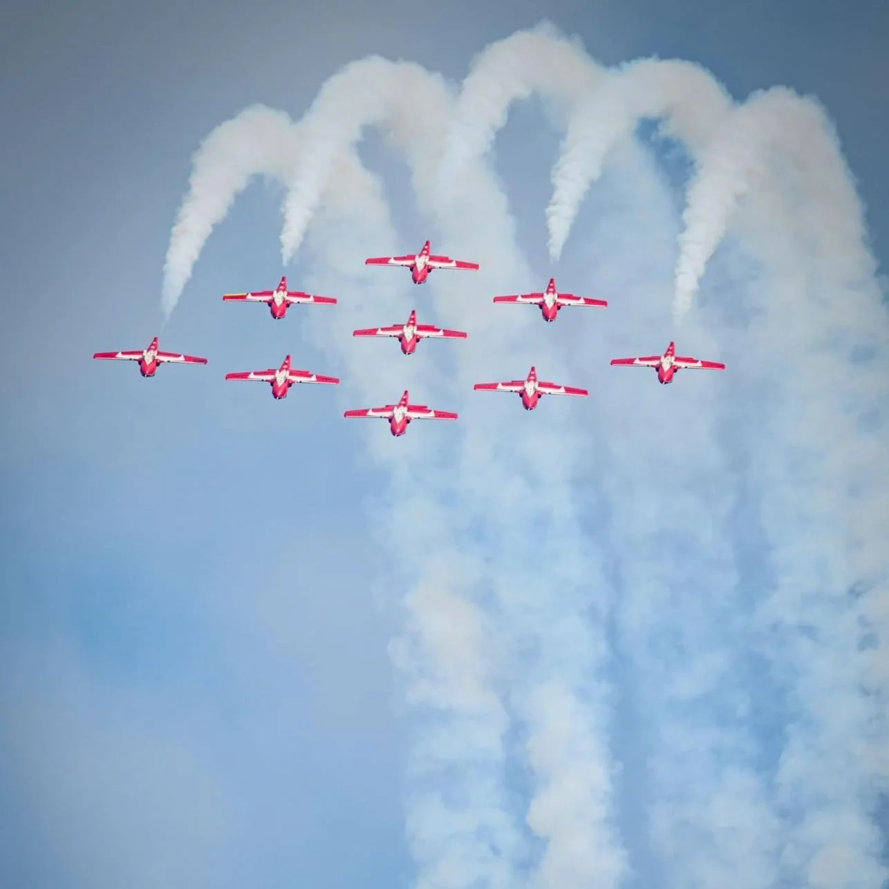 Snowbirds To Perform Flyby At Legislature Tomorrow