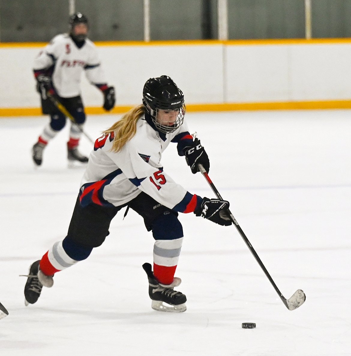 Woitas Leads Flyers With Four Goal Effort