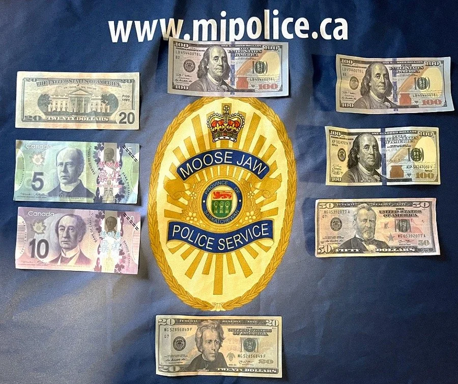 Vehicle Search Turns Up Counterfeit Cash