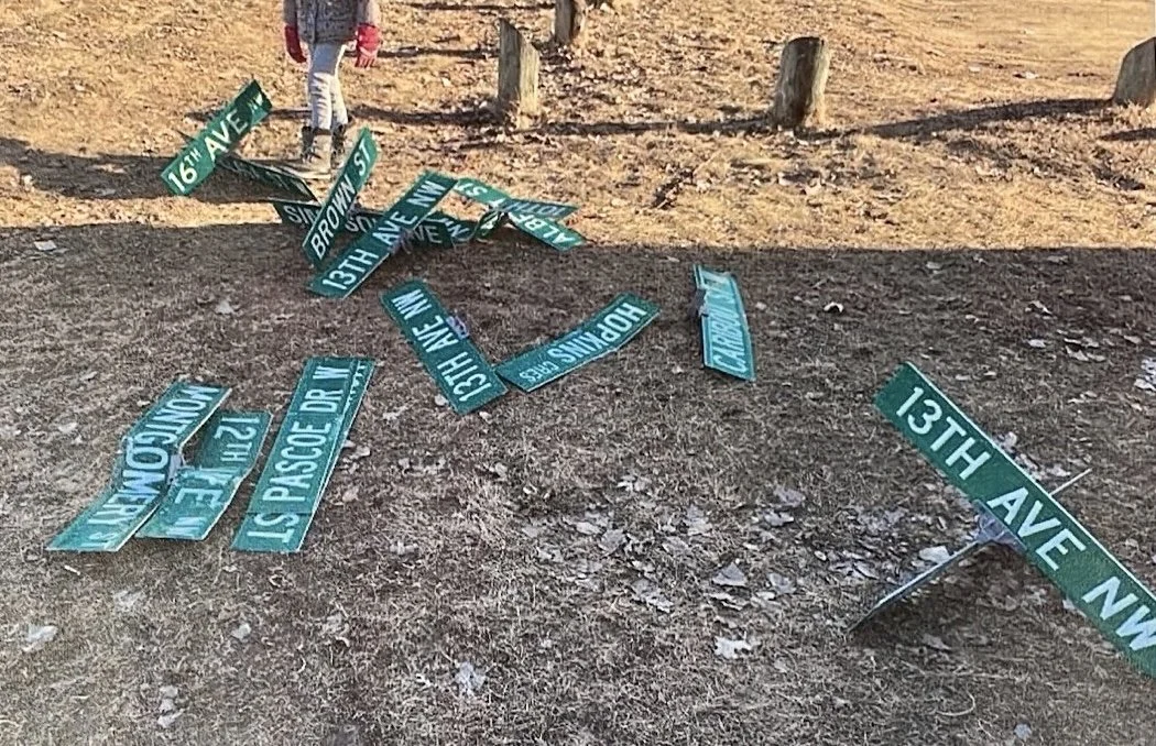 City Seeks Sign Vandals