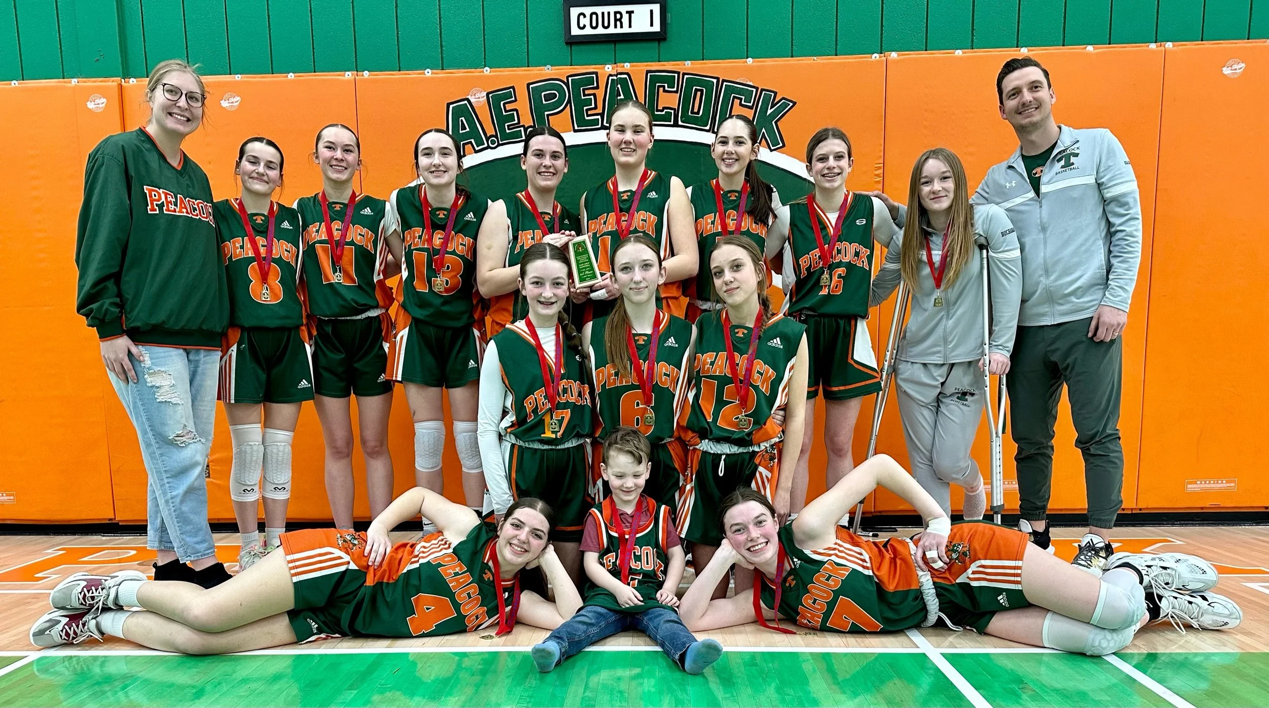 Peacock Senior Girls Are Hoopla Bound