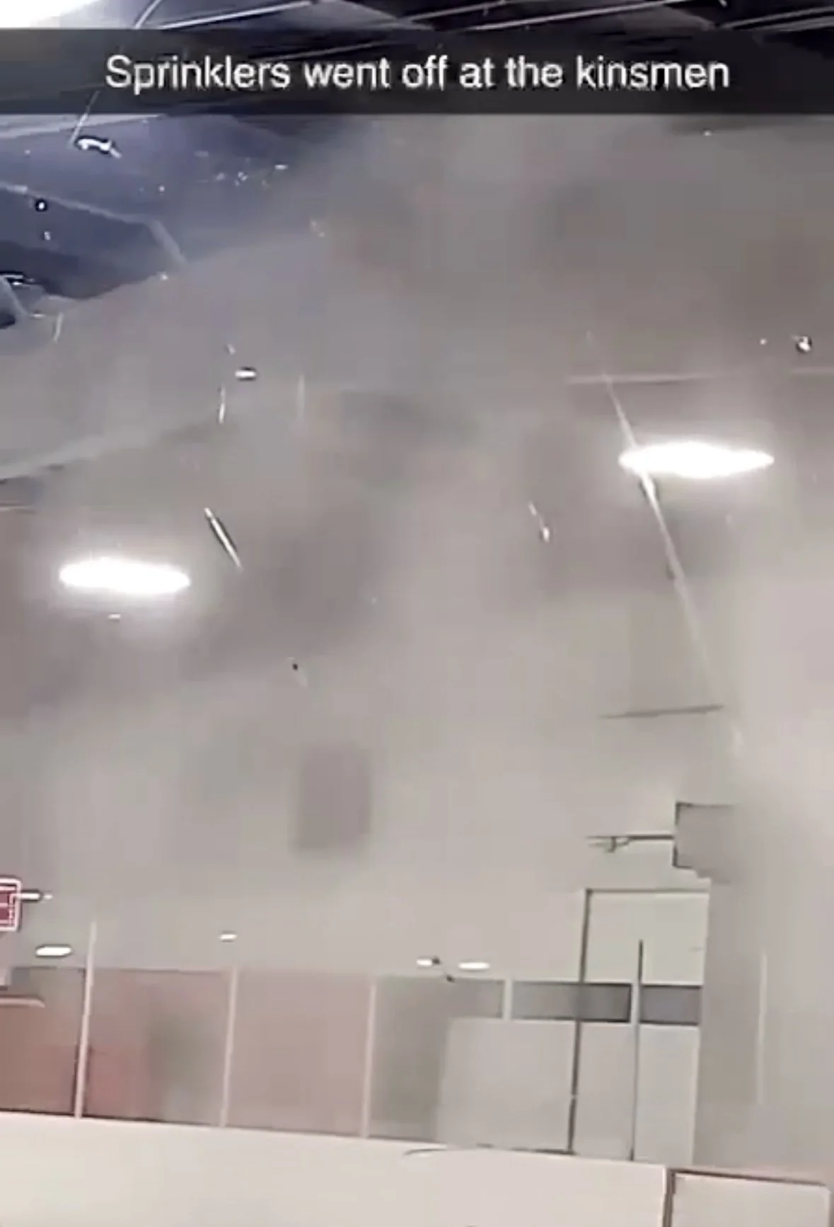 Fire Sprinklers Accidentally Set Off