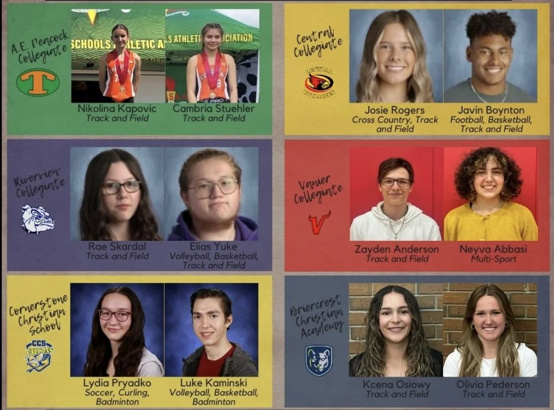 Athletes Of The Month For June 2024