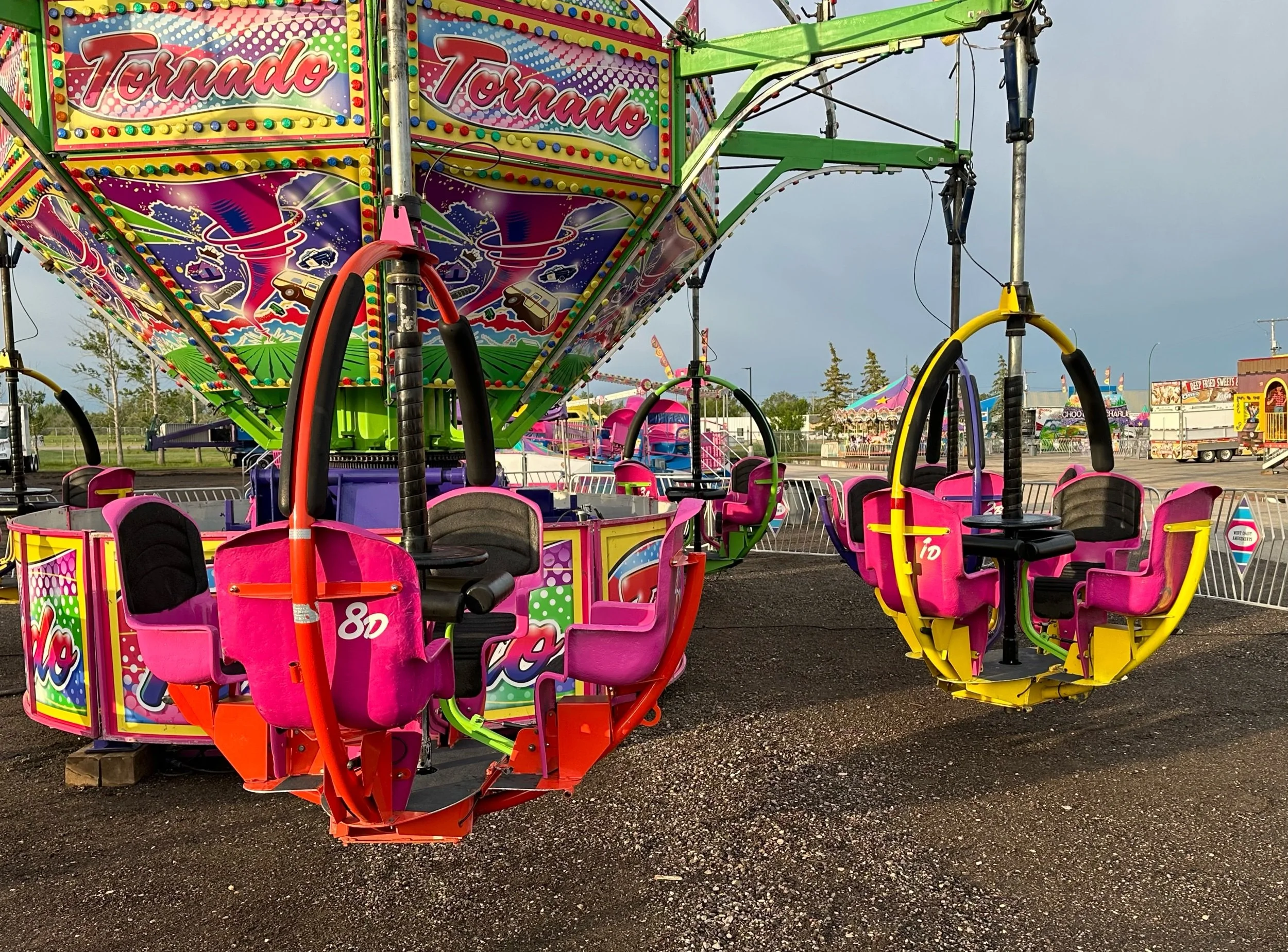 The Midway Waiting To Come Alive - Photo Essay