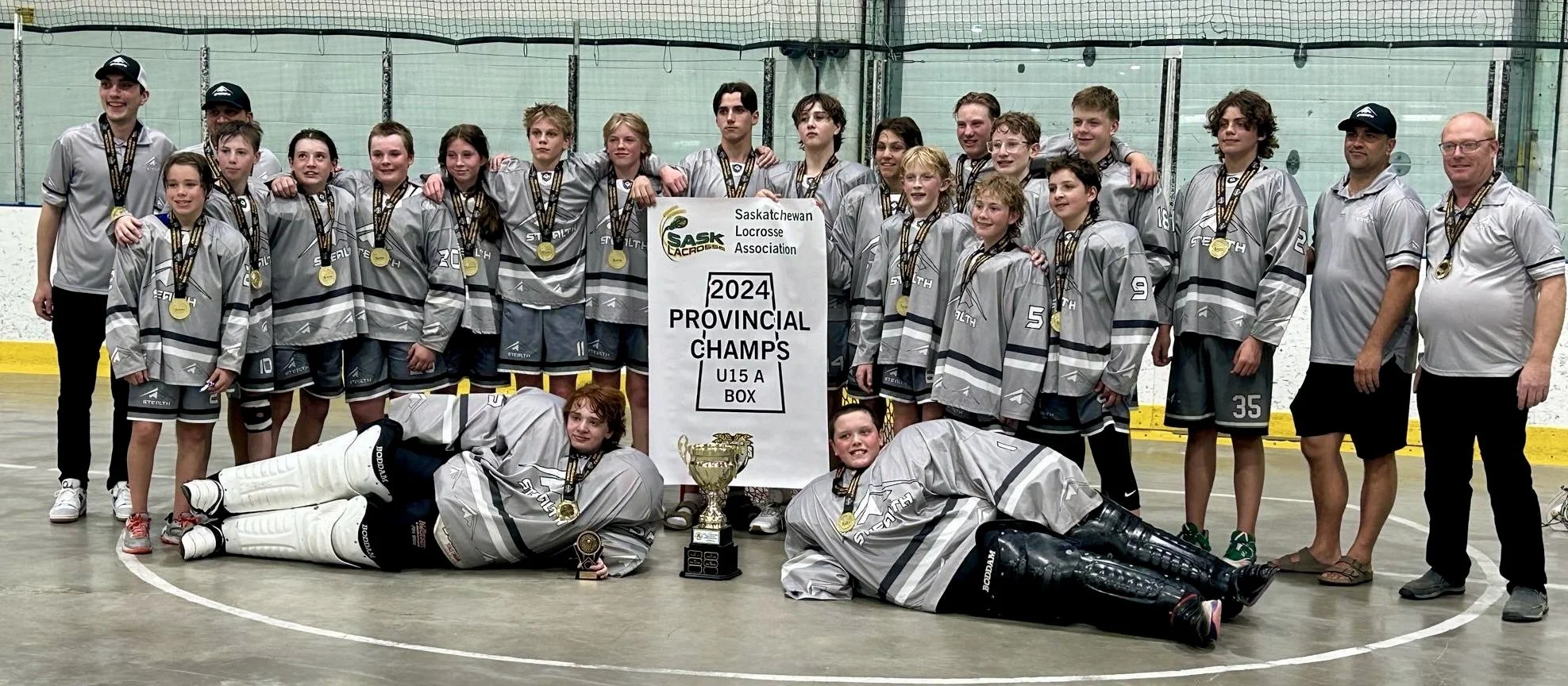Moose Jaw Players Help Sask Stealth U15 Team Capture Provincial Gold