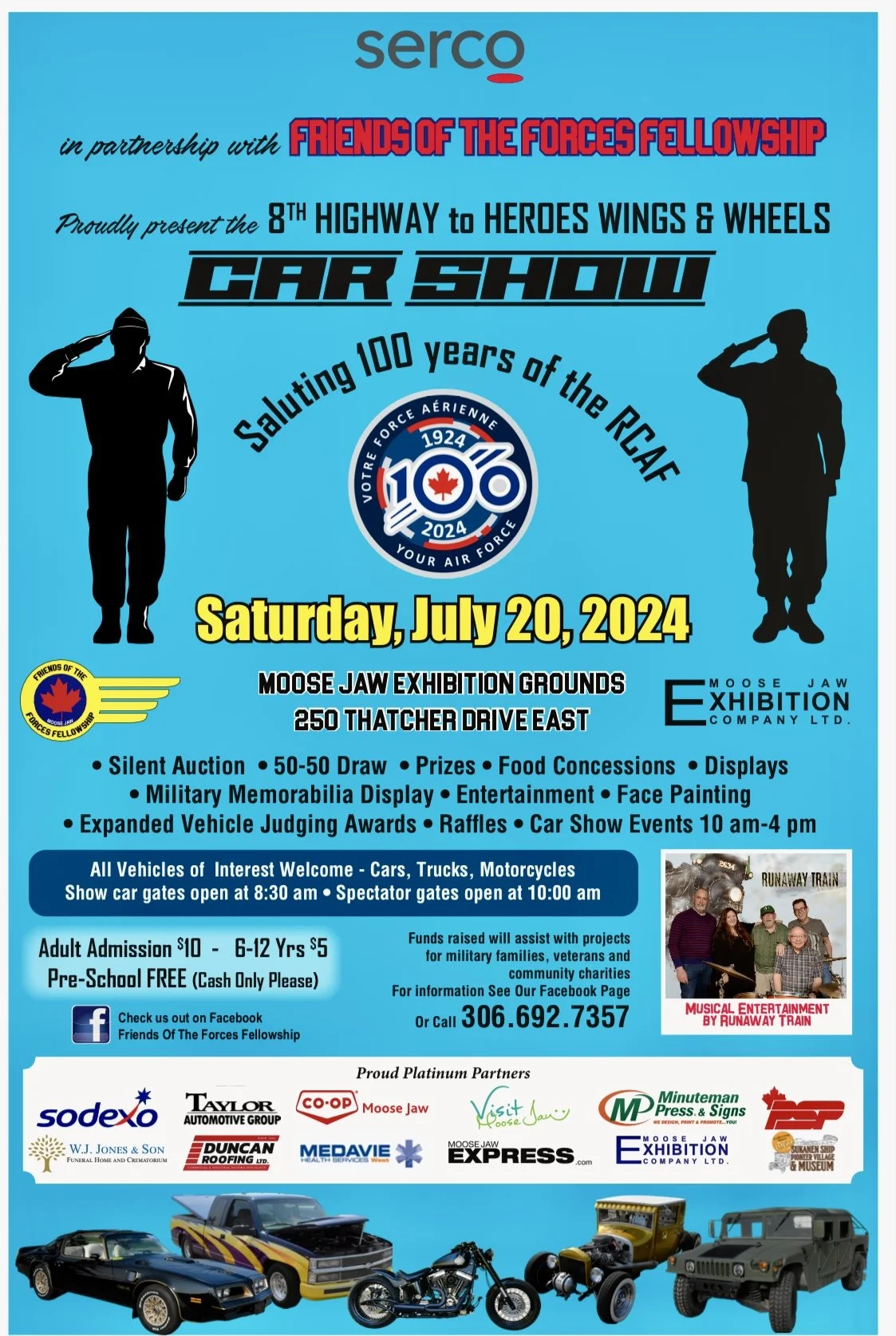 Friends Of The Forces Car Show On July 20th