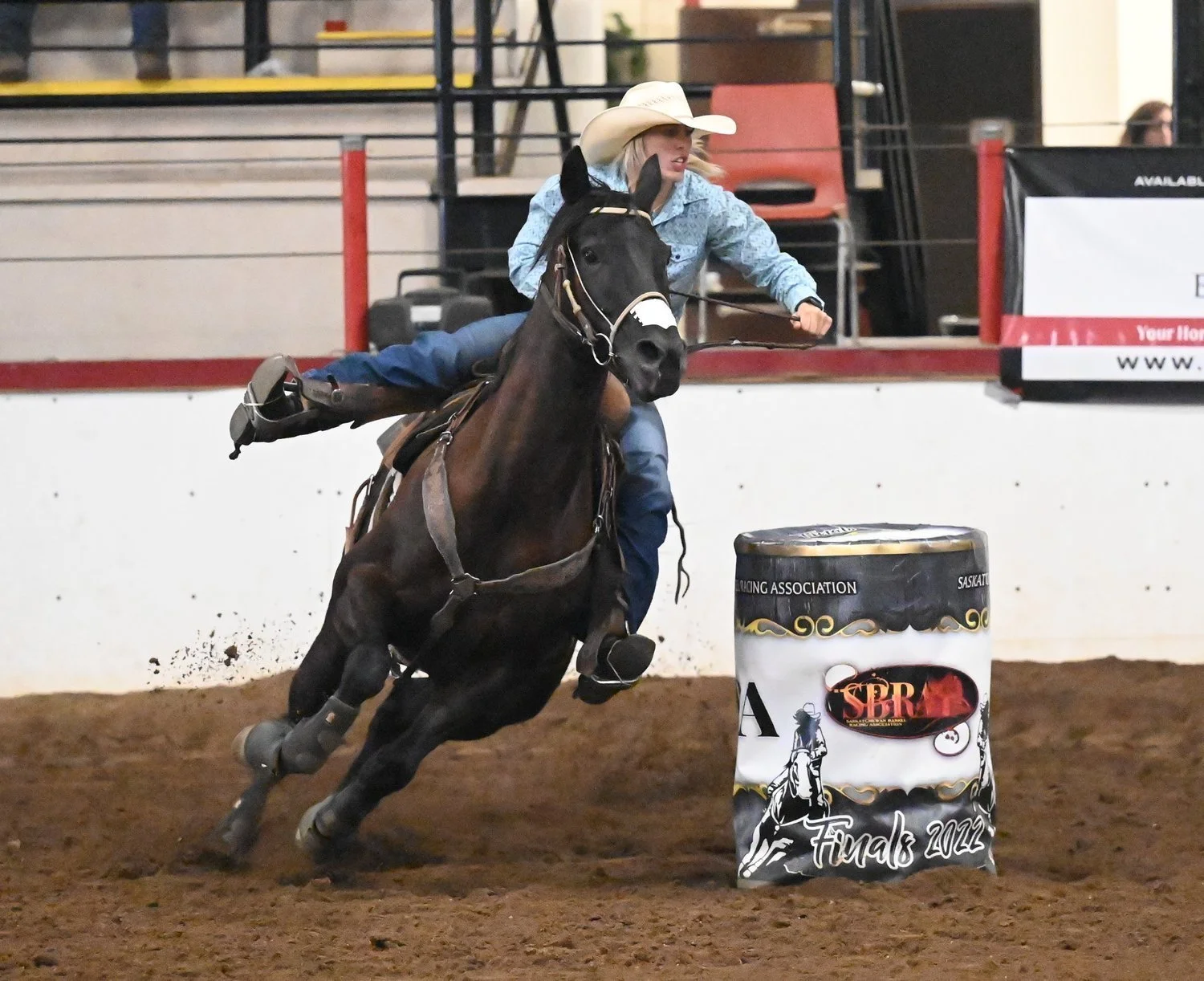 Barrel Racers Pack Out Exhibition For Provincial Finals