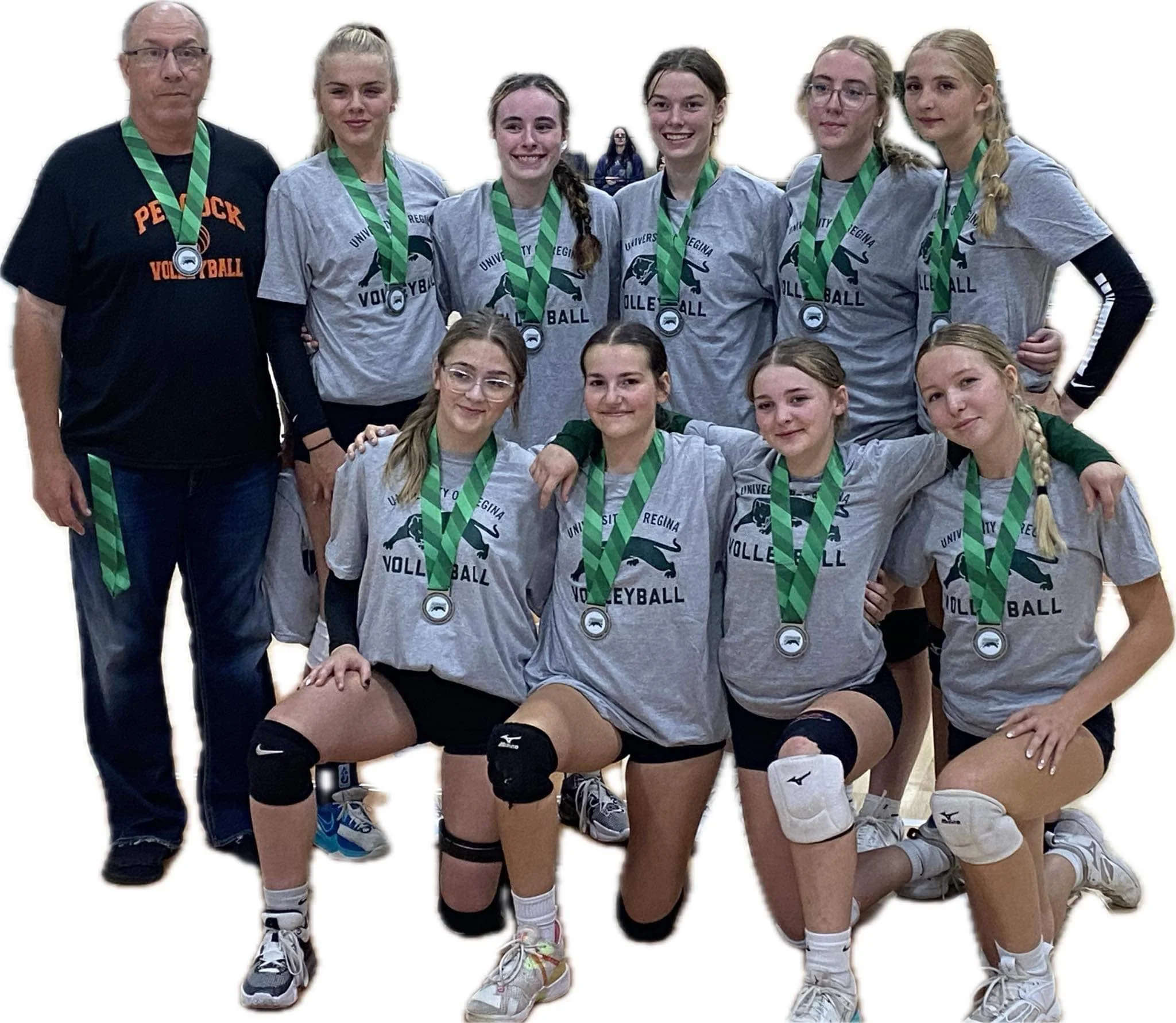 Peacock Senior Girls Capture Silver Medal