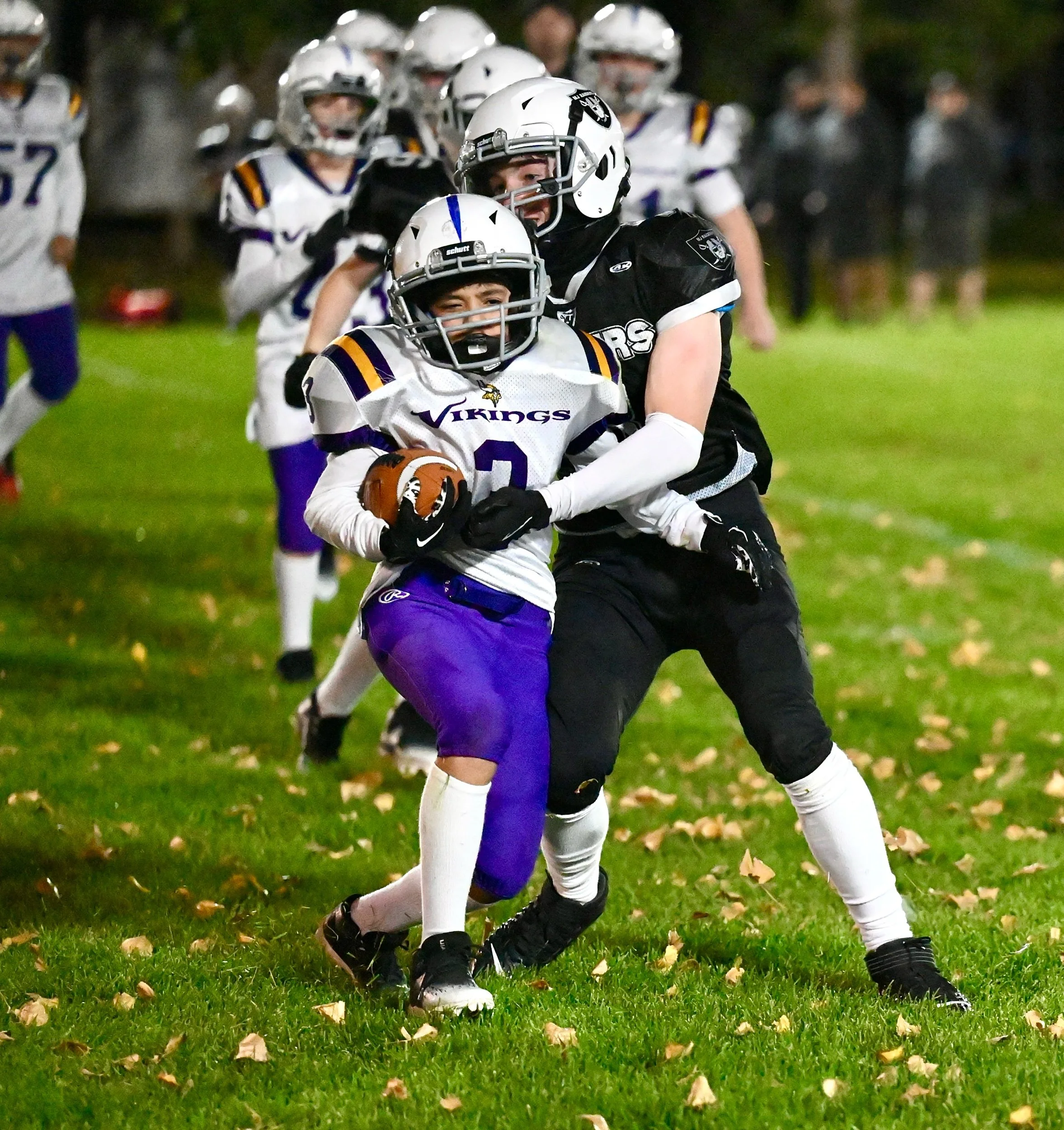 Raiders Win Ribbon Cutting Game Versus The Vikings - Photo Feature Game