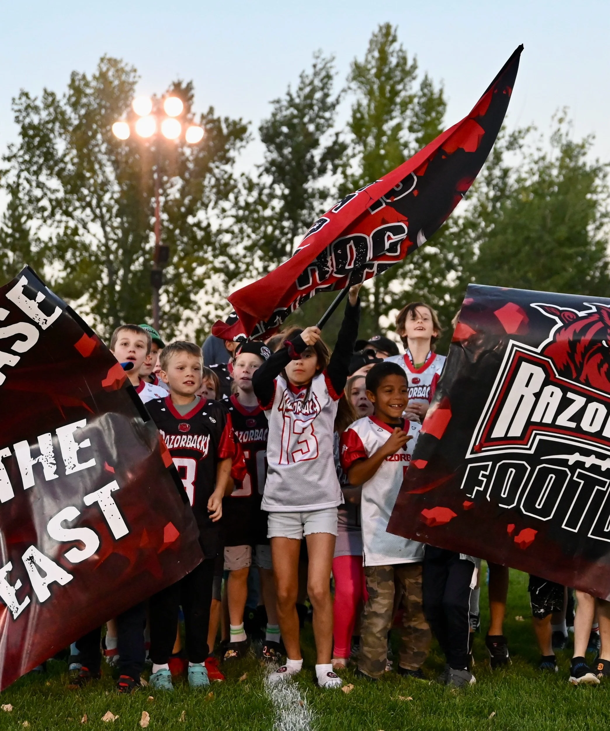 Razorbacks Bust Out At Grand Opening