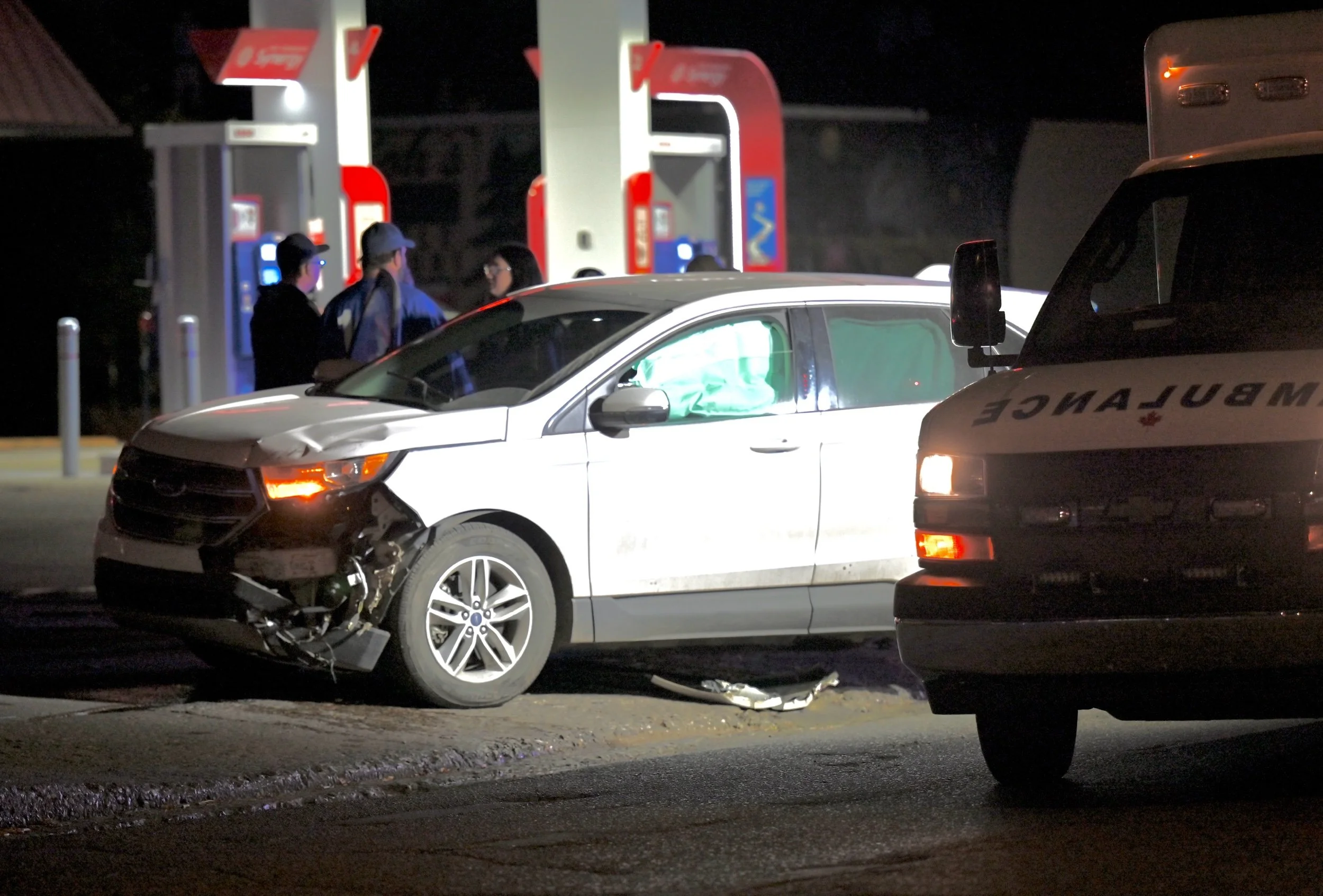Accident Just Off Main Street 