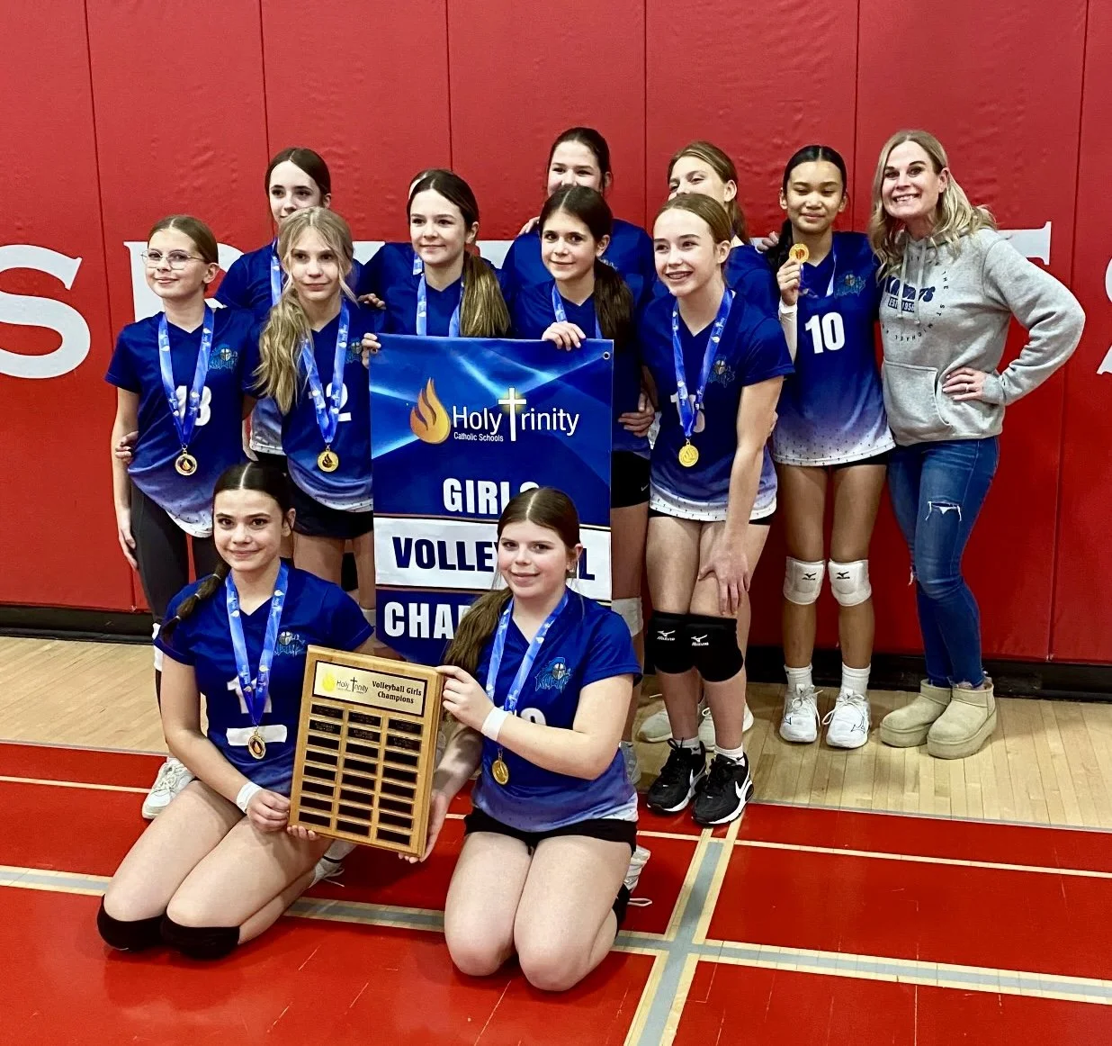 Holy Trinity Elementary Volleyball Champions Crowned