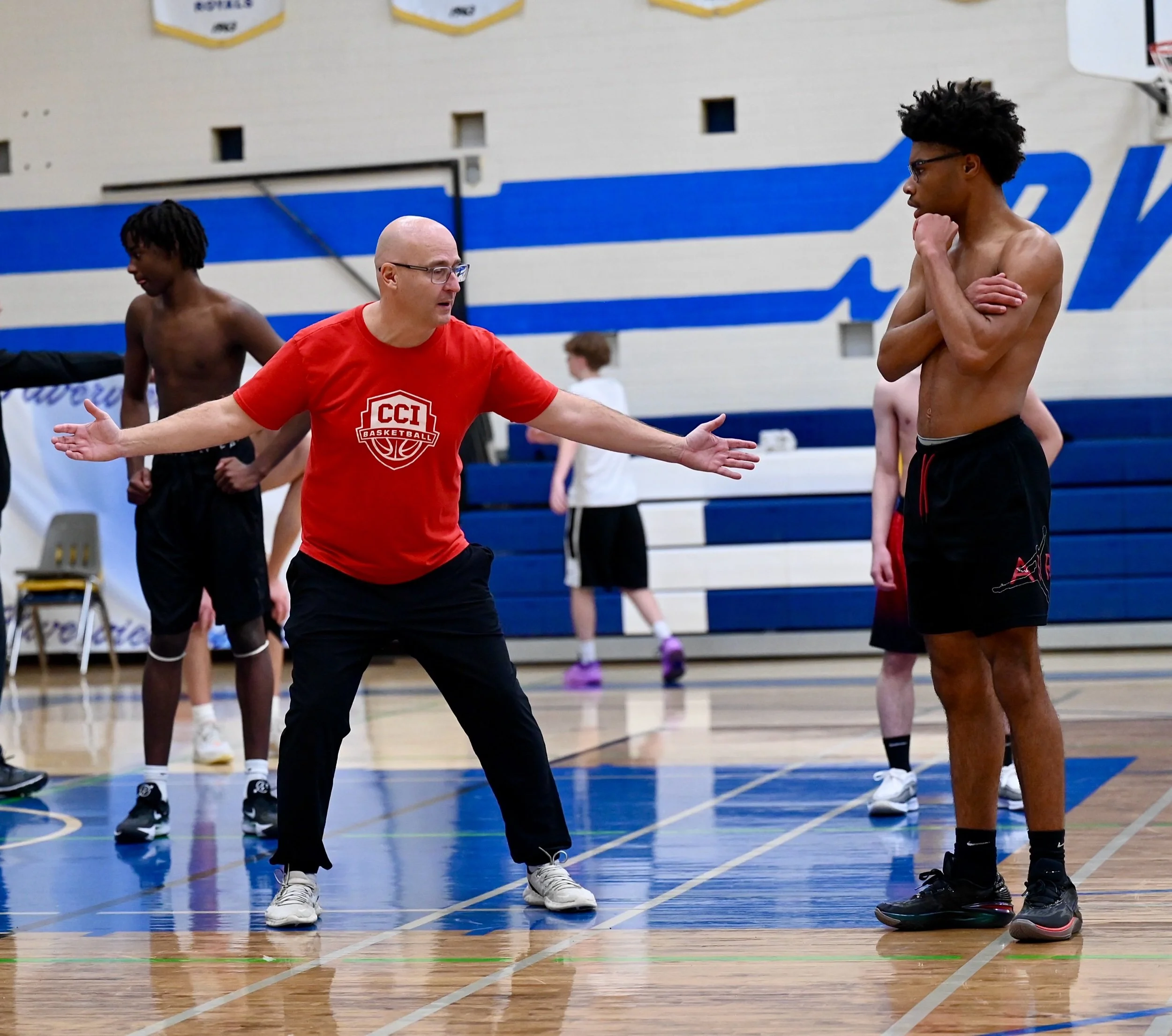 Central Cyclones Senior Boys Working Hard For Perfection