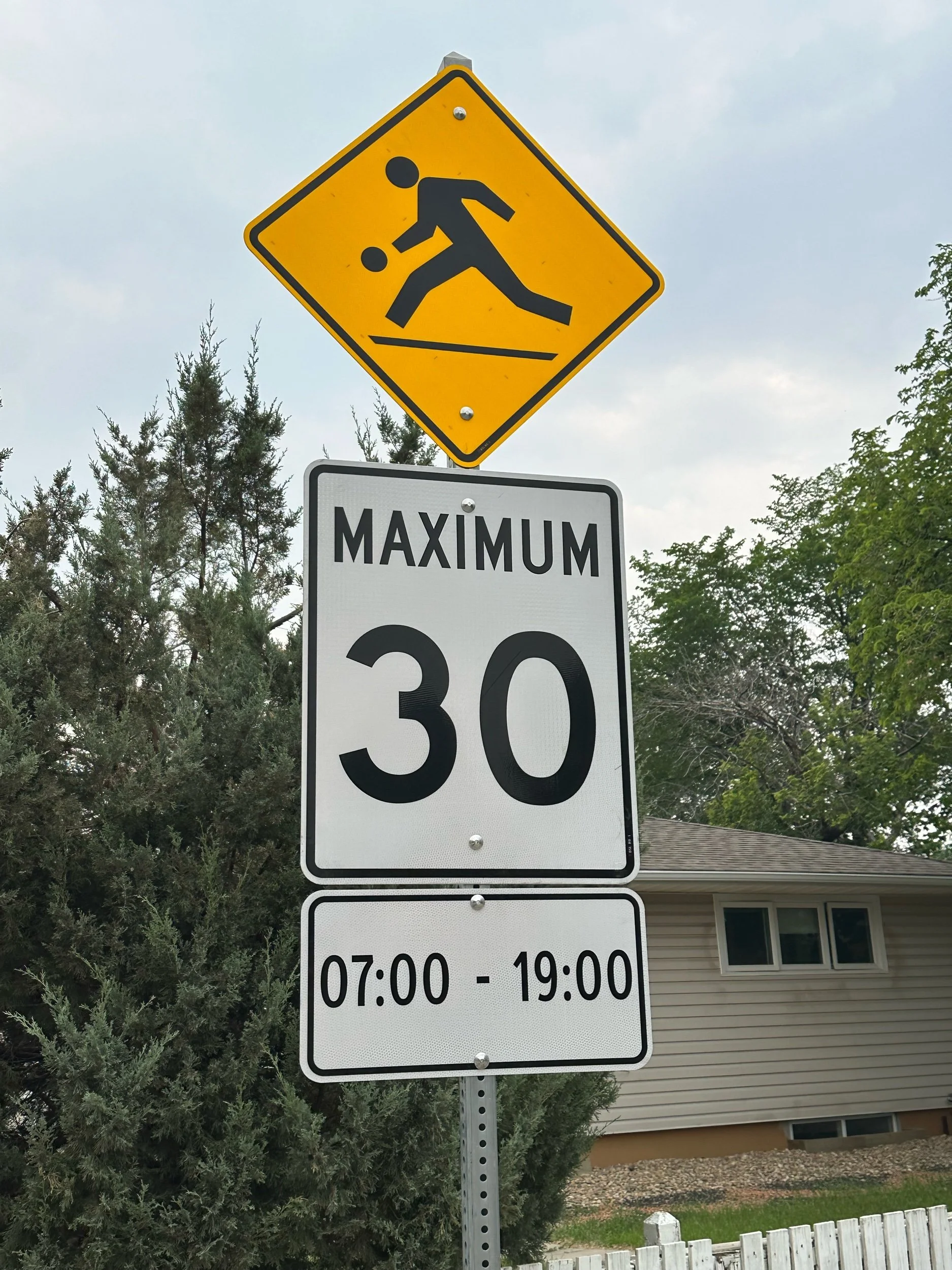 New Playground Speed Limits Slowly Changing To 30 Km/hr