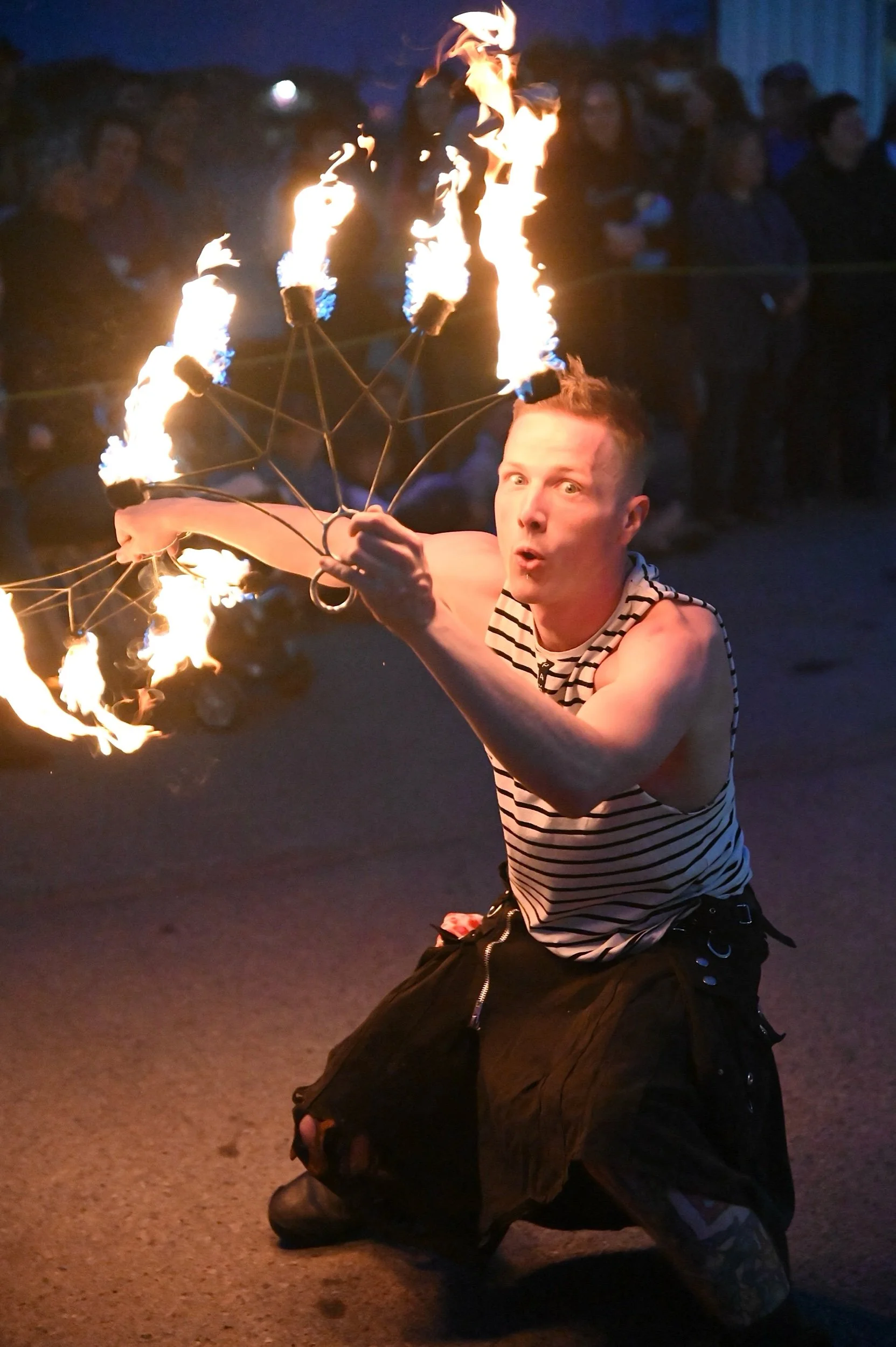 Playing With Fire Wows Crowds