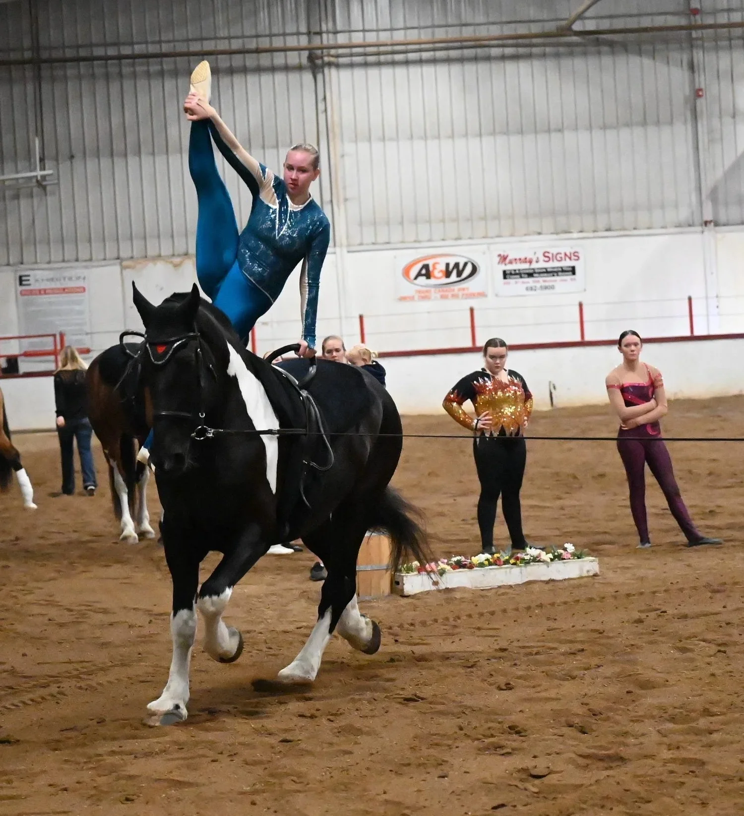 Equestrian Vaulting Takes Over Golden Mile