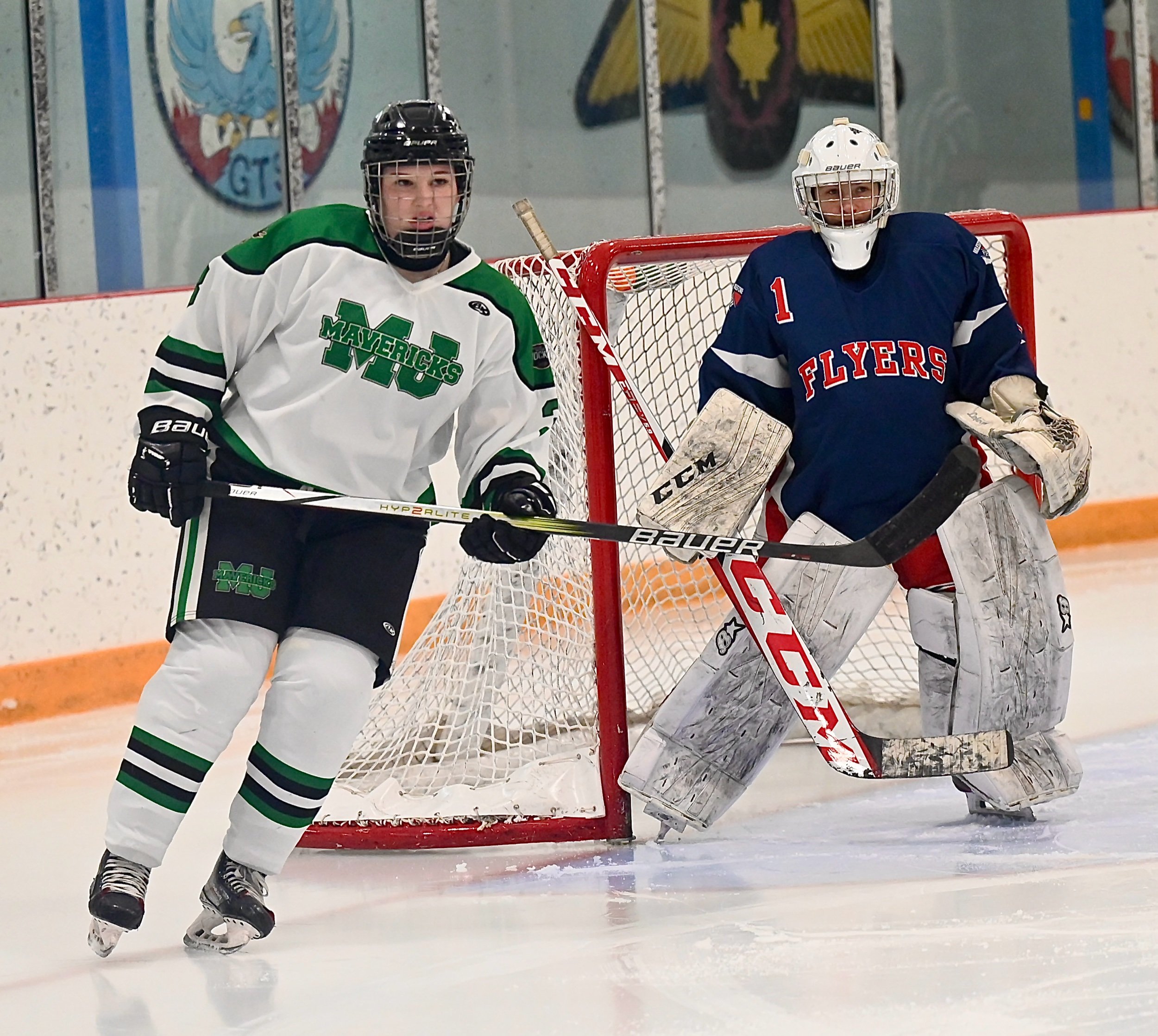 Mavericks And Flyers Play Defensive Duel