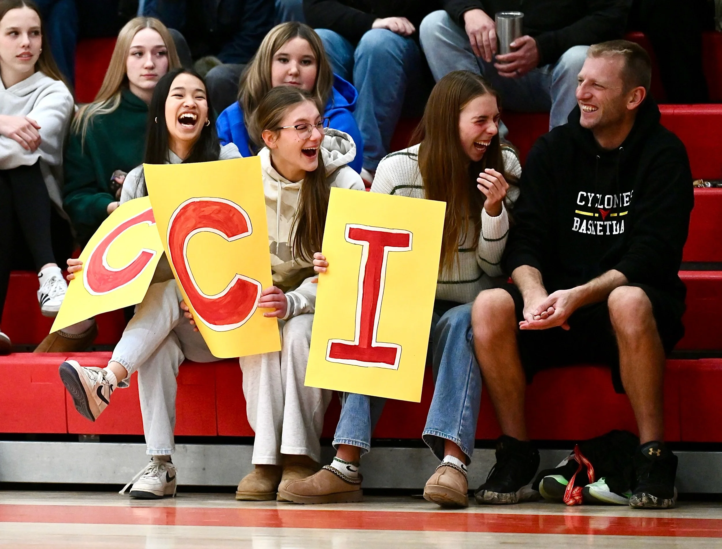 Cyclones Defeat Toilers In High School Senior Girls Basketball