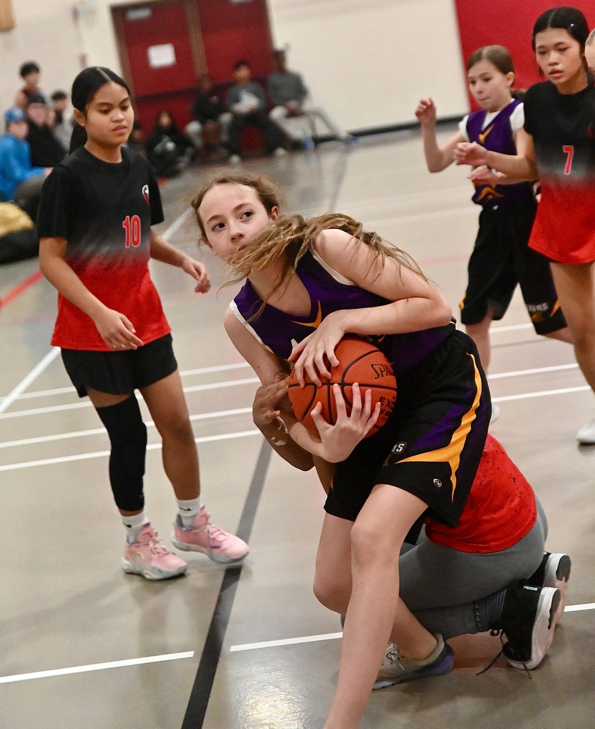 Elementary School Basketball Shooting To Get Students Involved 