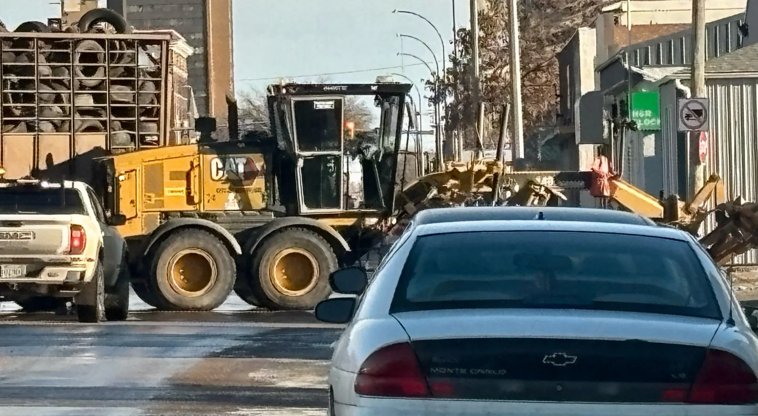 Grader Has Collision  