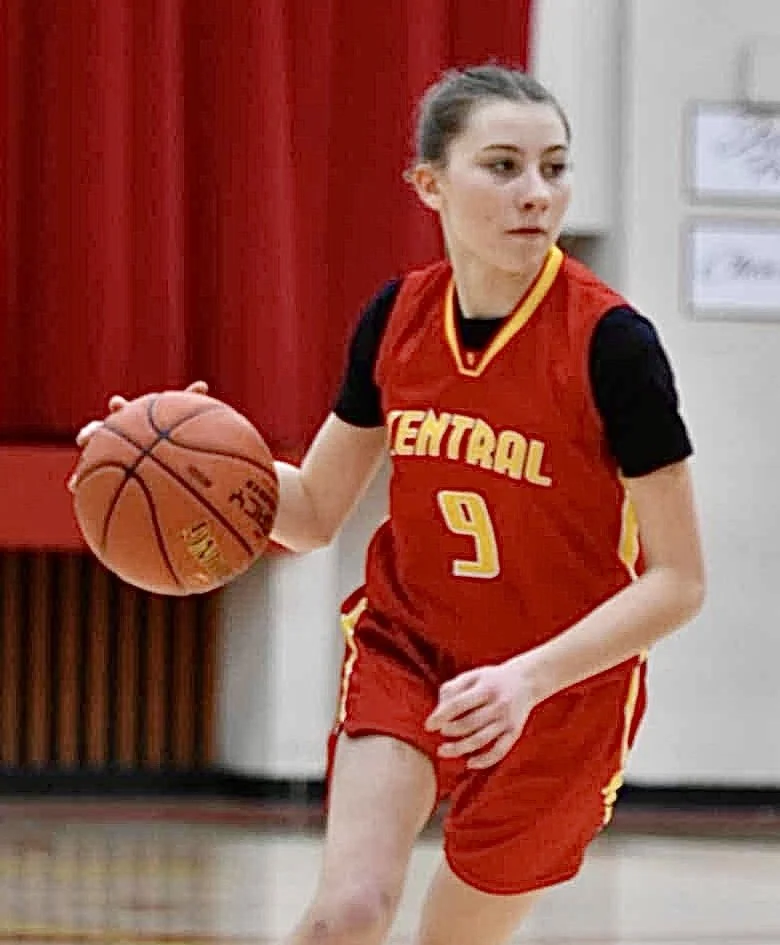 Central Junior Girls Defeat Peacock 