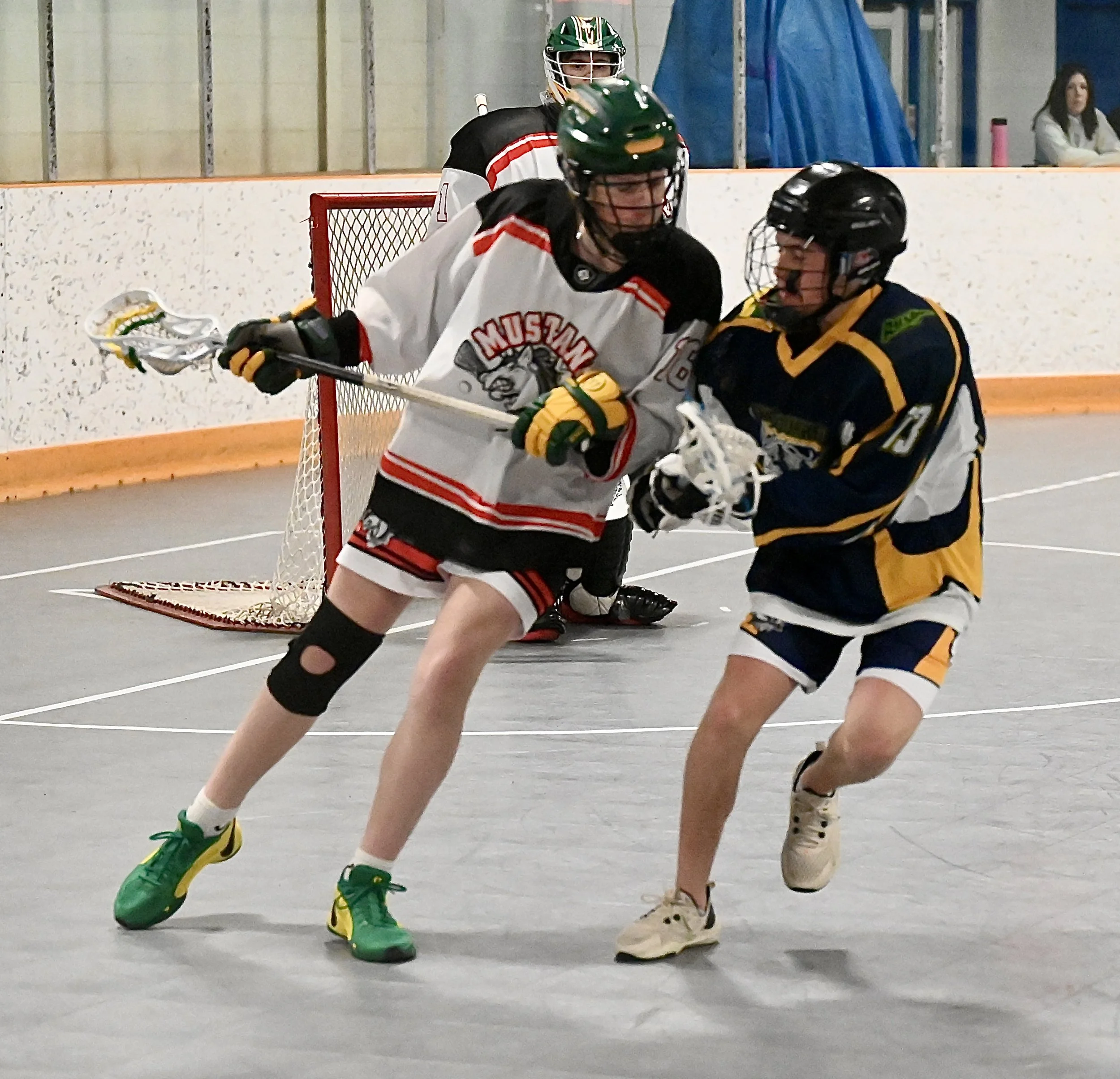 U 17 Mustangs Sweep Lacrosse Home Opener