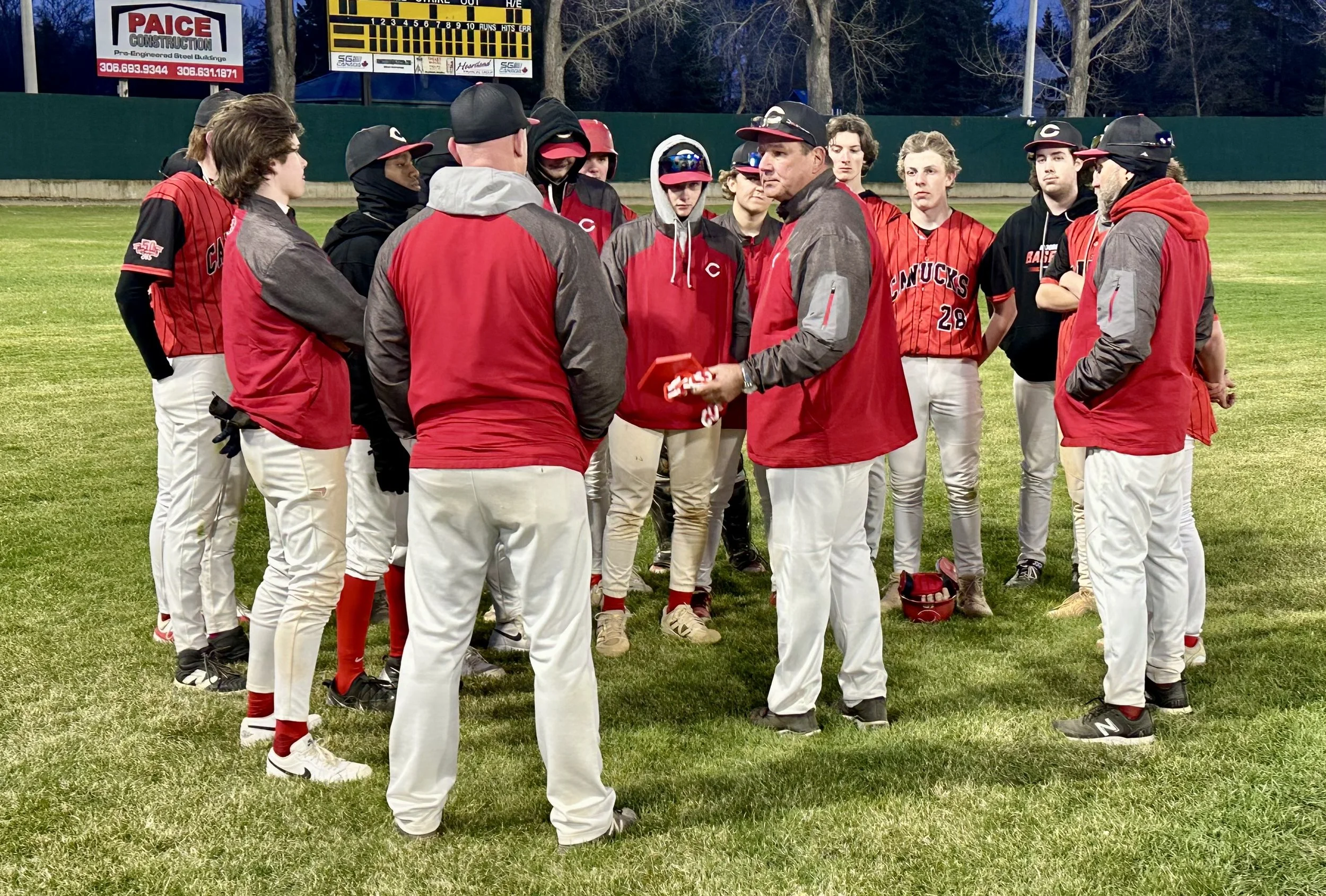 18U AAA Canucks Lose Their Chilly Home Opener