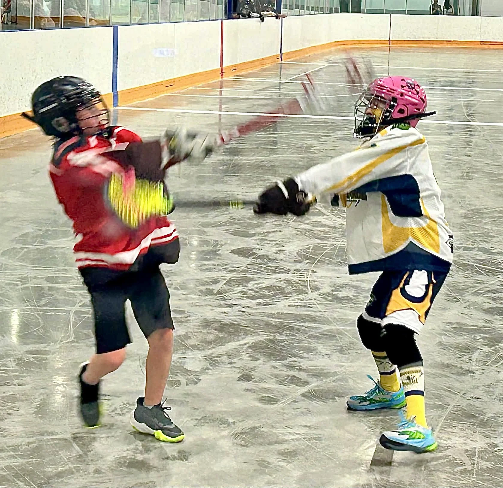 U11 Mustangs Black Trot Then Gallop Against Swift Current 