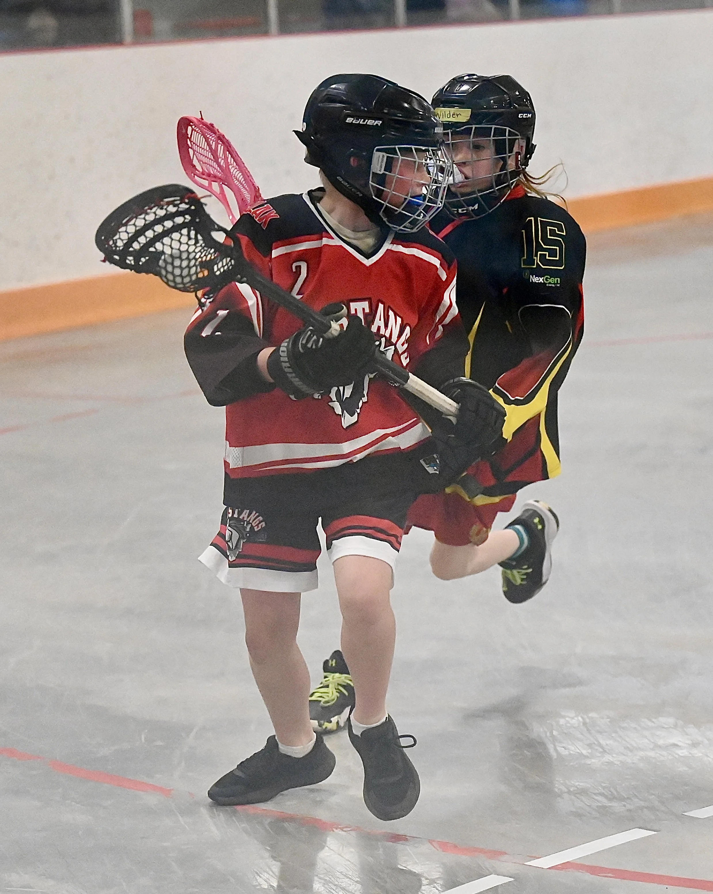 U11 Mustangs Red Put In Good Effort Despite Loss 