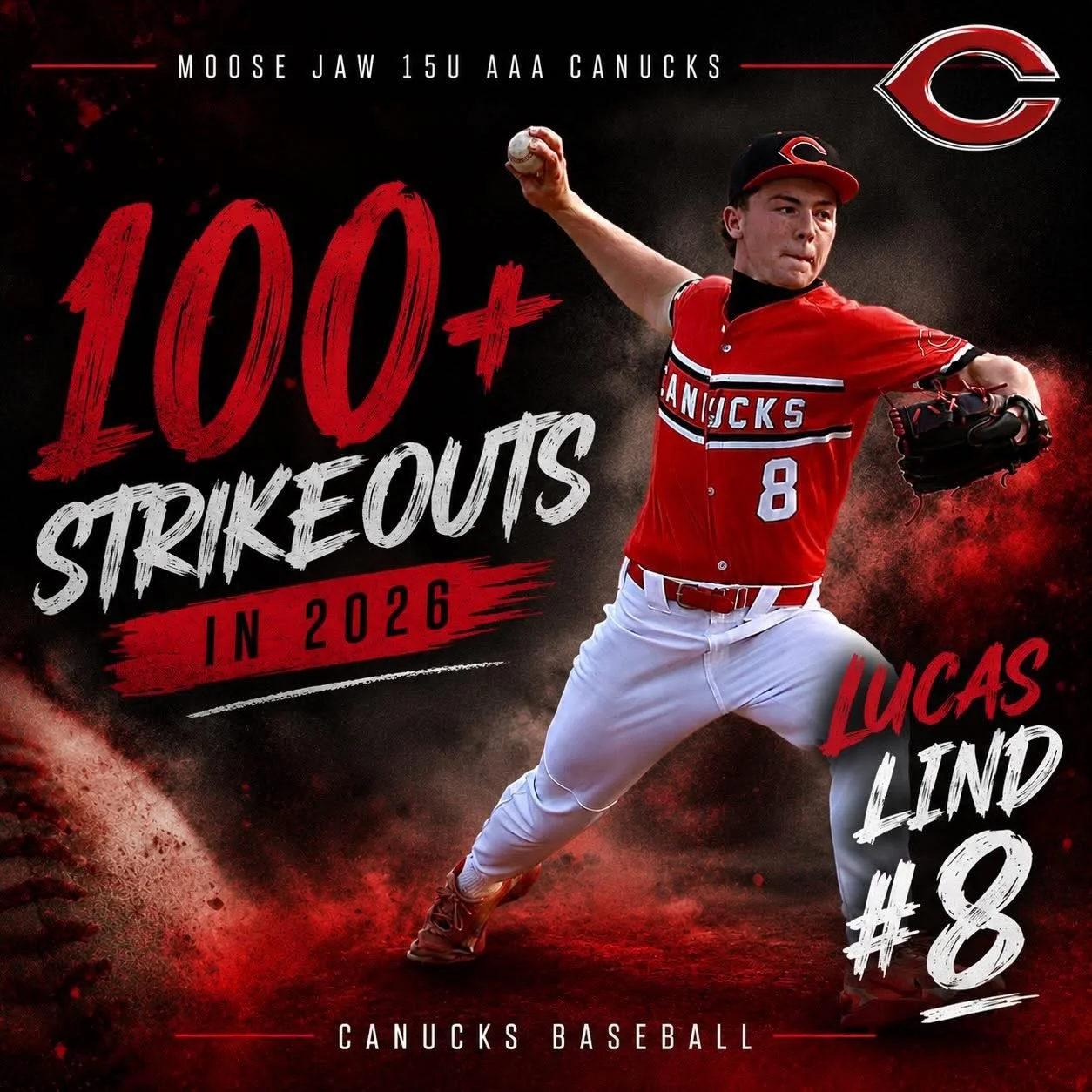 Lind Throws 100+ Ks