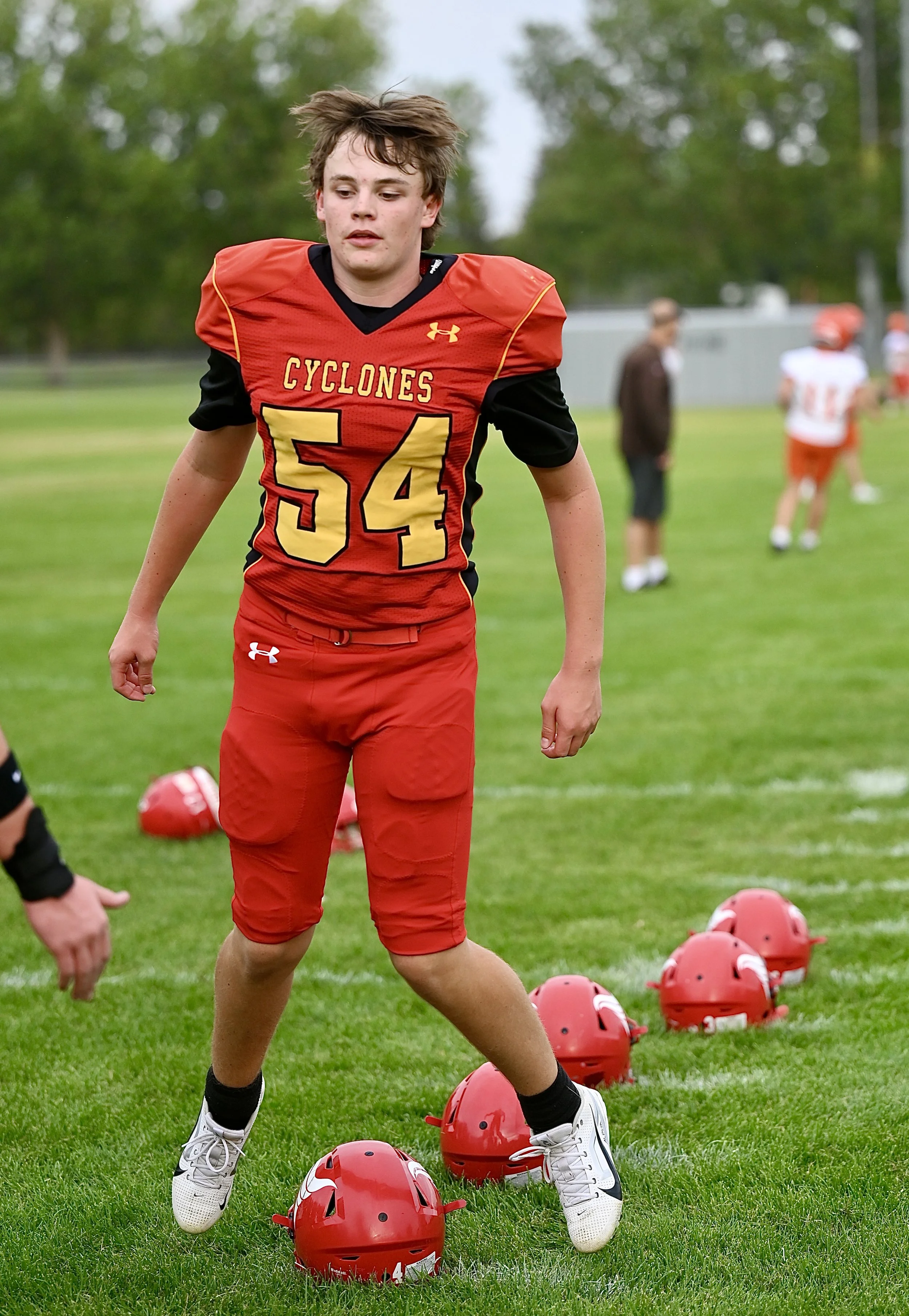 Cyclones Come Out Of Warmups Smoking Hot - Photo Essay