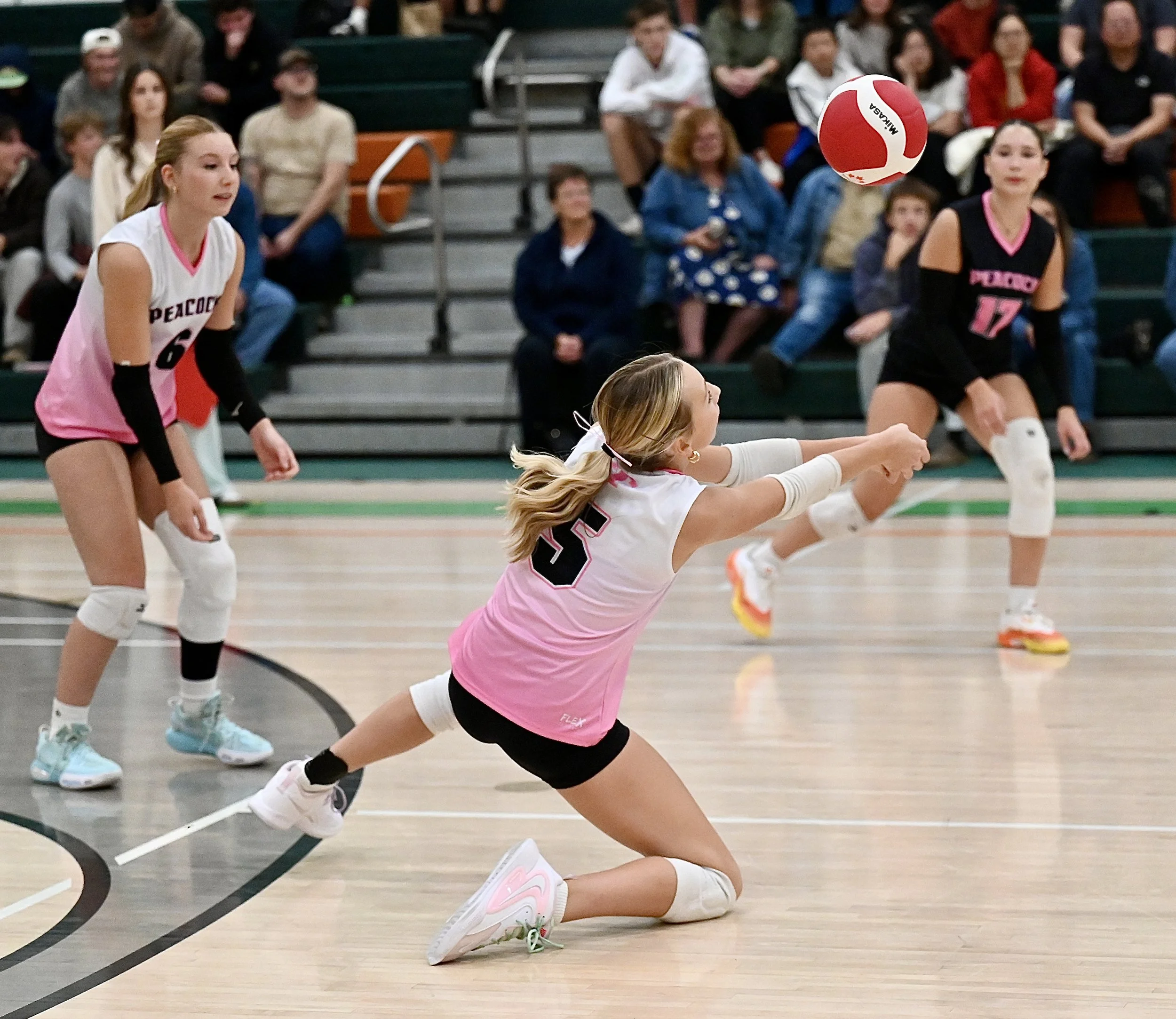 Peacock Senior Girls Defeat Cougars