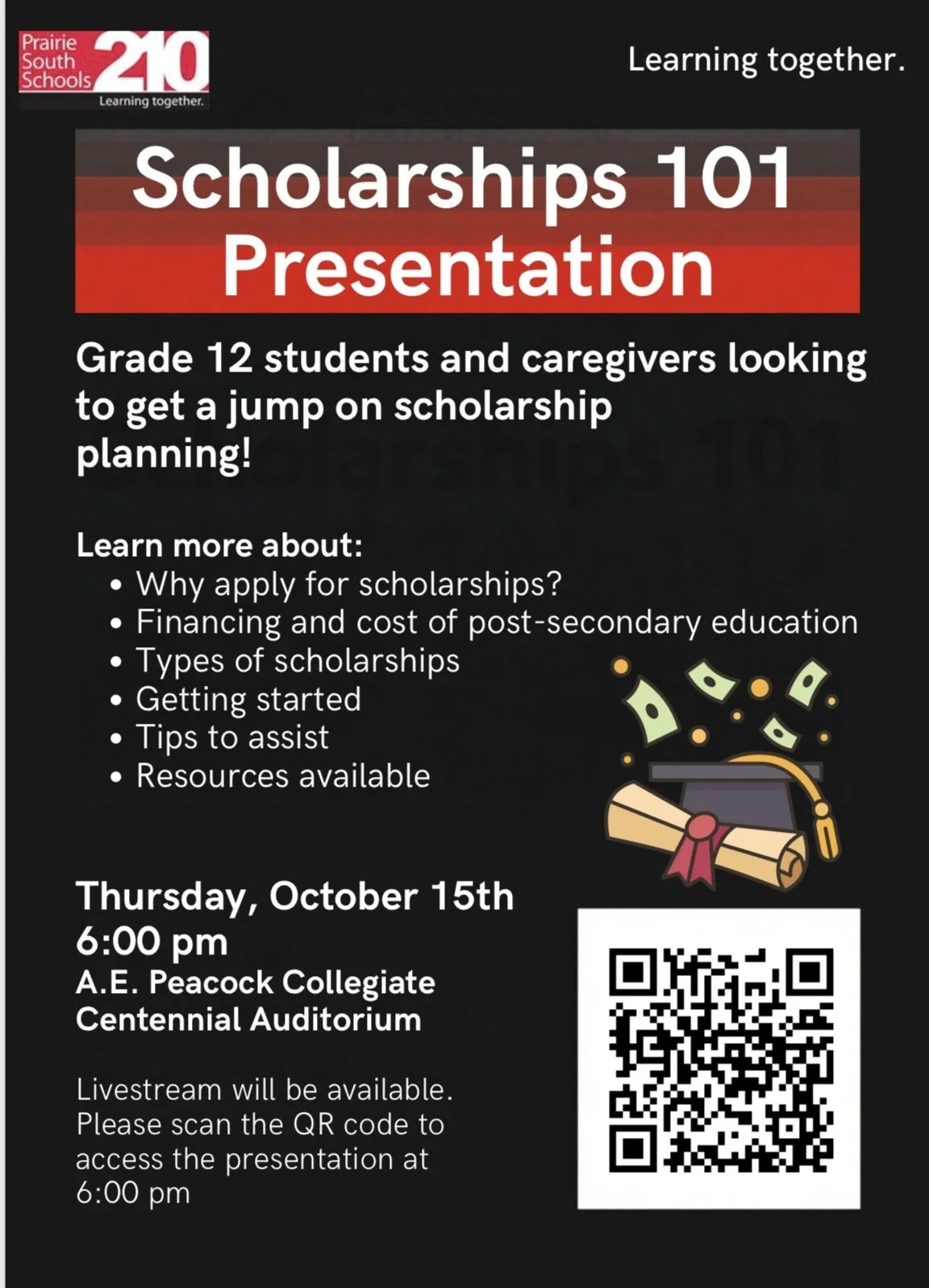 Free Upcoming Scholarship Presentation
