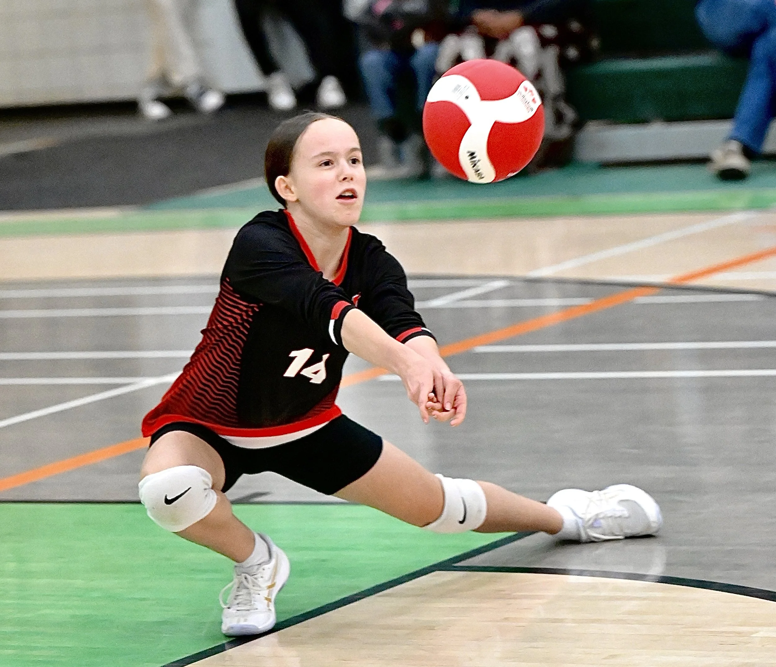 Peacock Orange Victorious In Junior Girls Volleyball