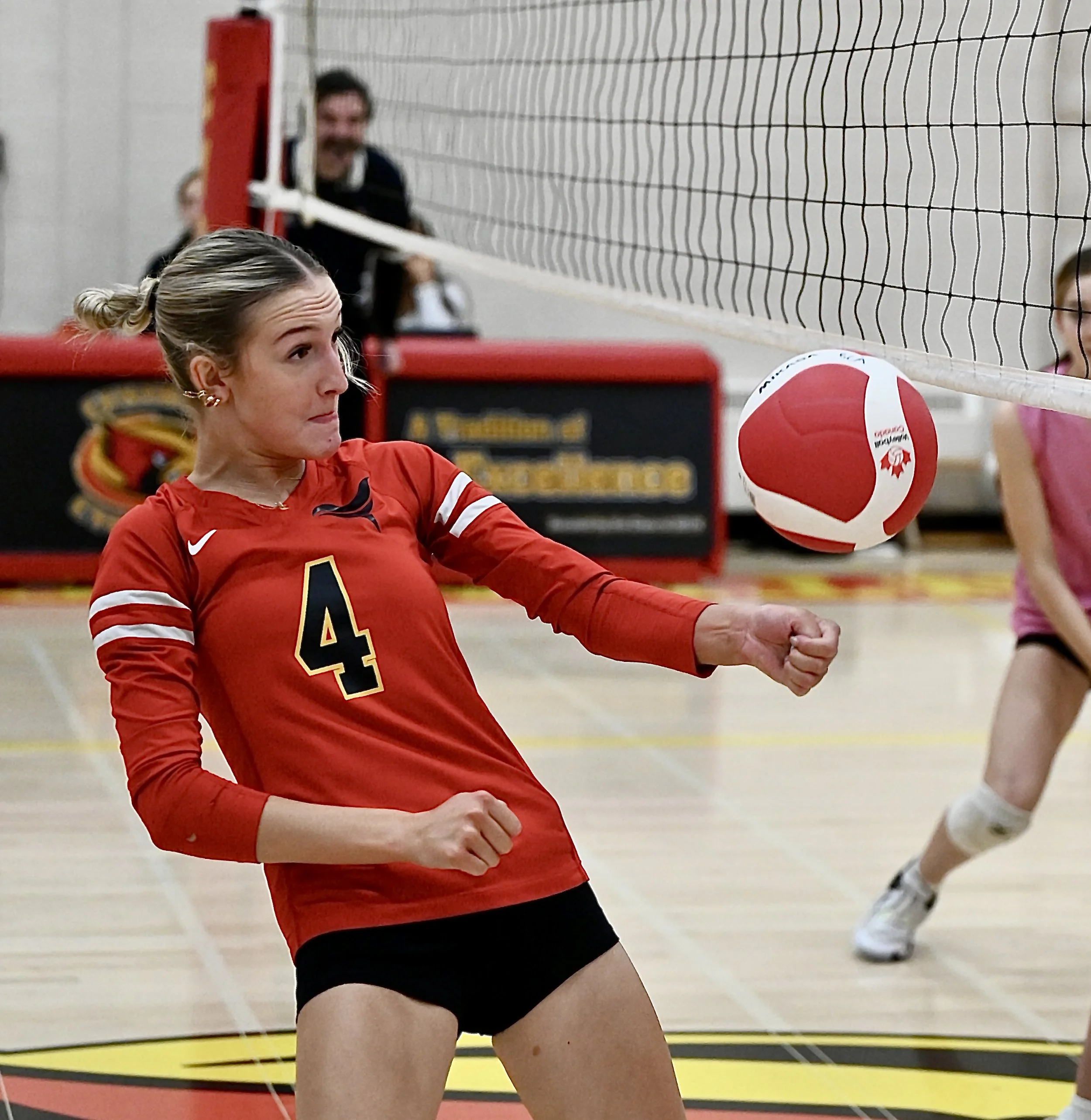Rebels Sweep Cyclones In Three Sets