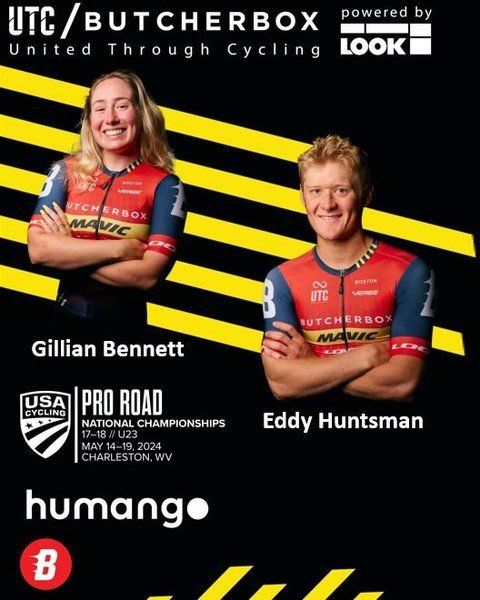 Let's go get it!  @eddy_huntsman &amp; @big_ring_bennett both heading to @usacycling  Pro Road Nationals and ready to bring it at the TT, crit, and road race in Charleston, West Virginia!  Stay tuned for some heart-pounding action and high-speed exci