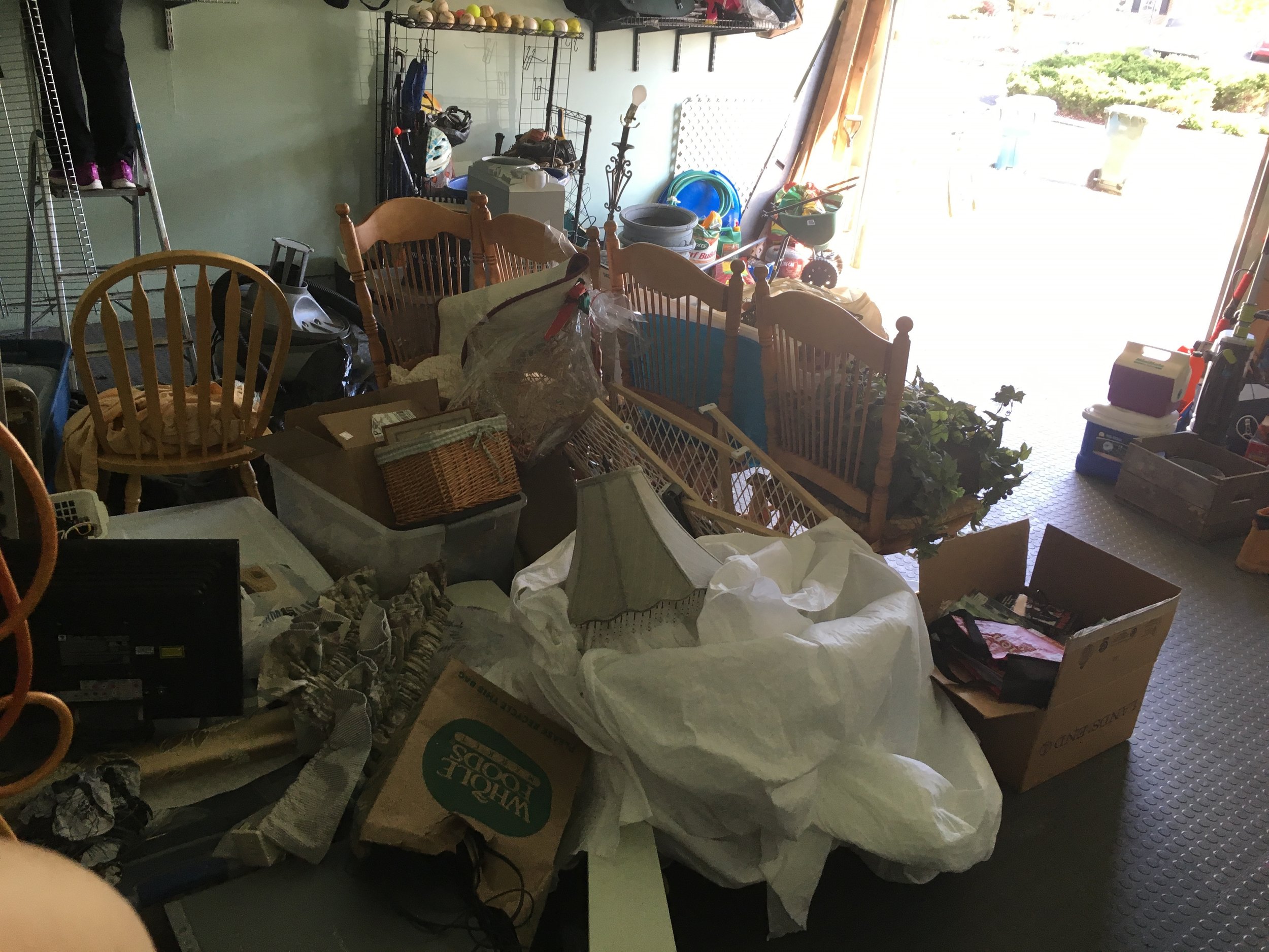Home Organizing Before