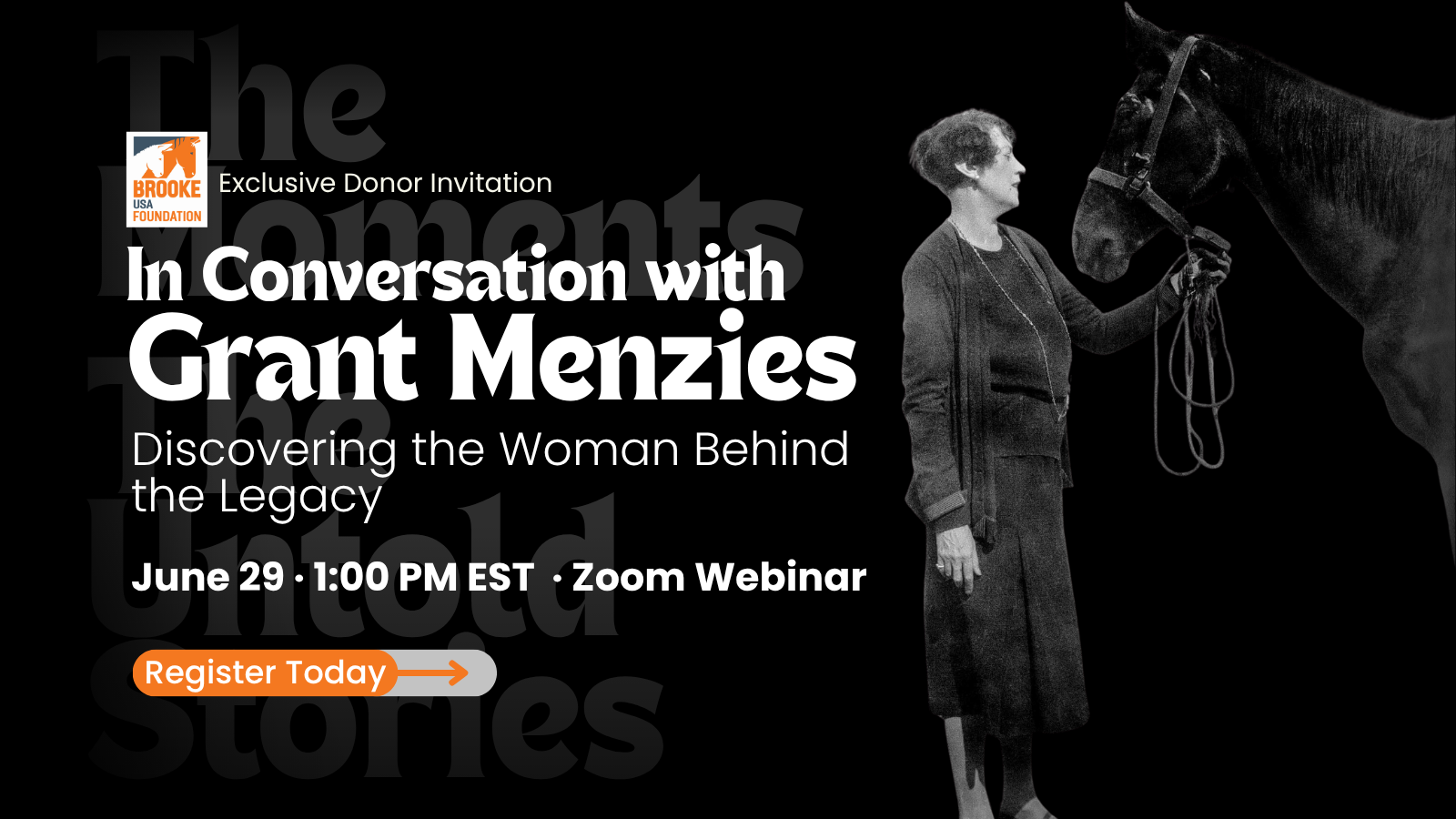 In Conversation with Grant Menzies: Discovering the Woman Behind the Legacy
