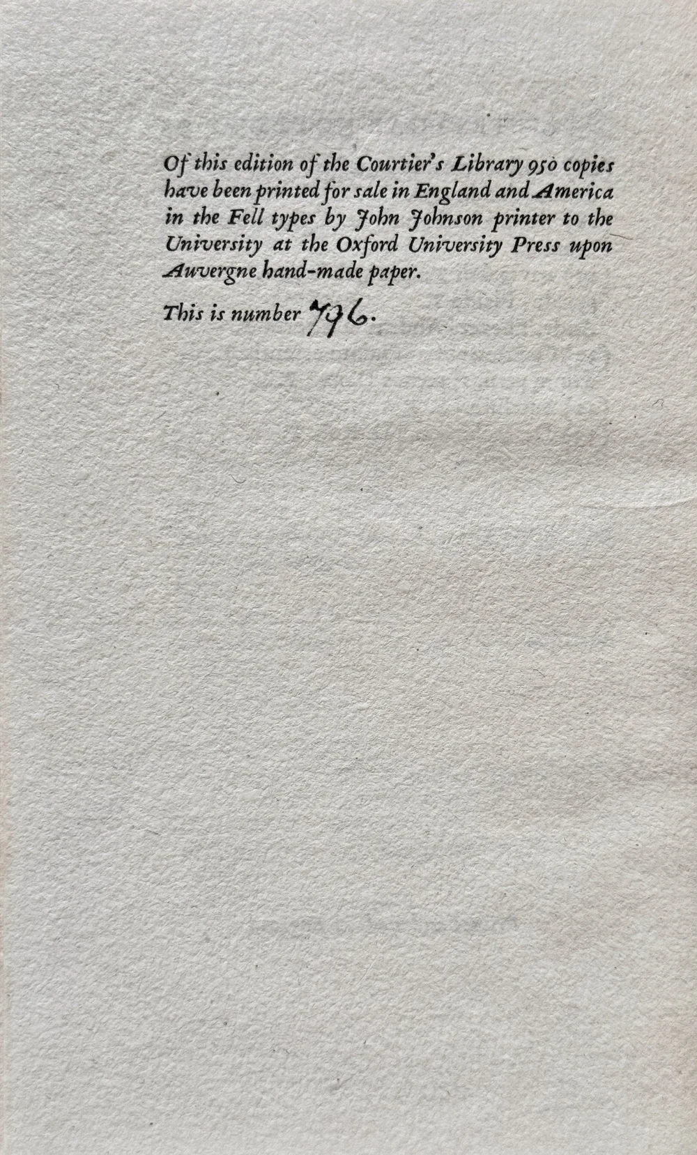The Courtier's Library by John Donne - Nonesuch Press, 1930