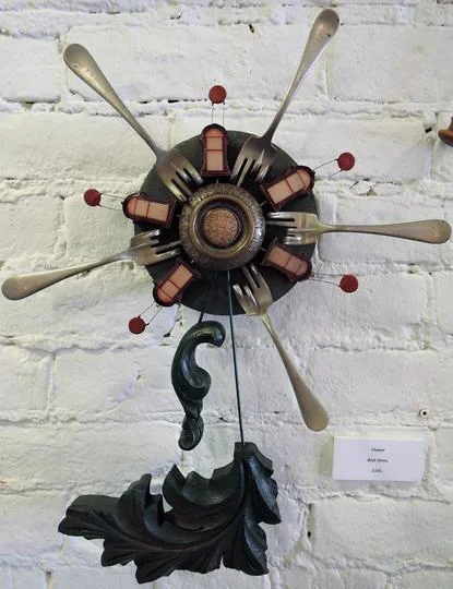 Unique found object art by Bret Hines