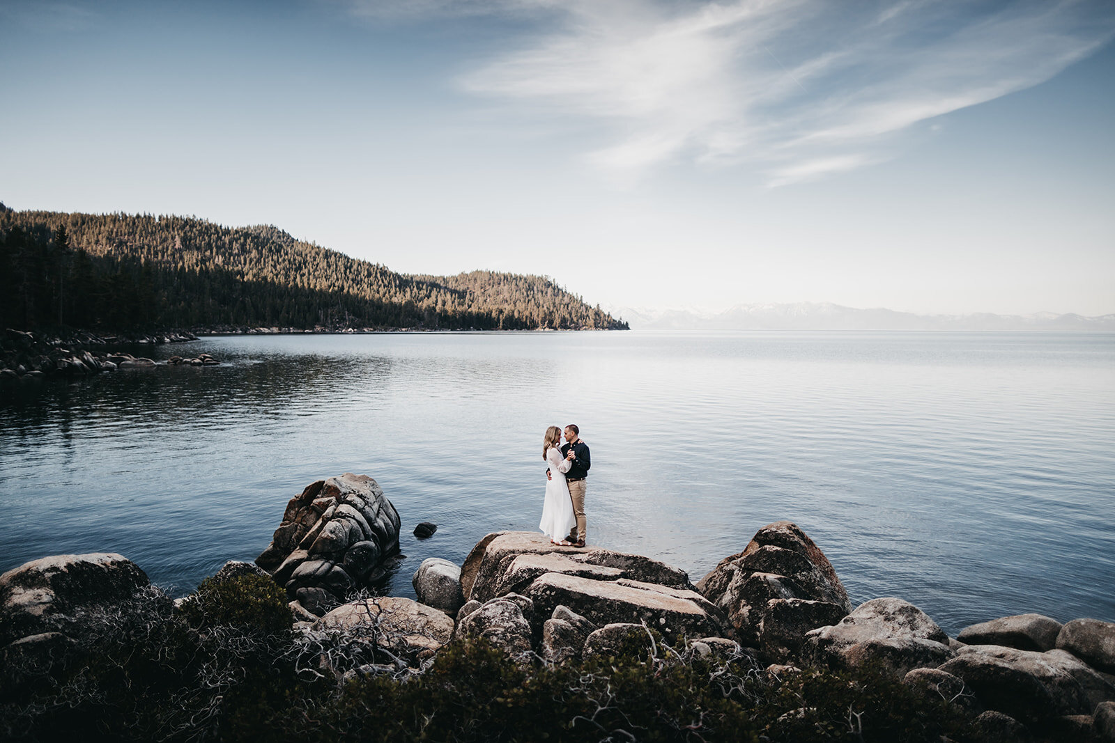 Engagement photography by Lake Tahoe - Vild Photography