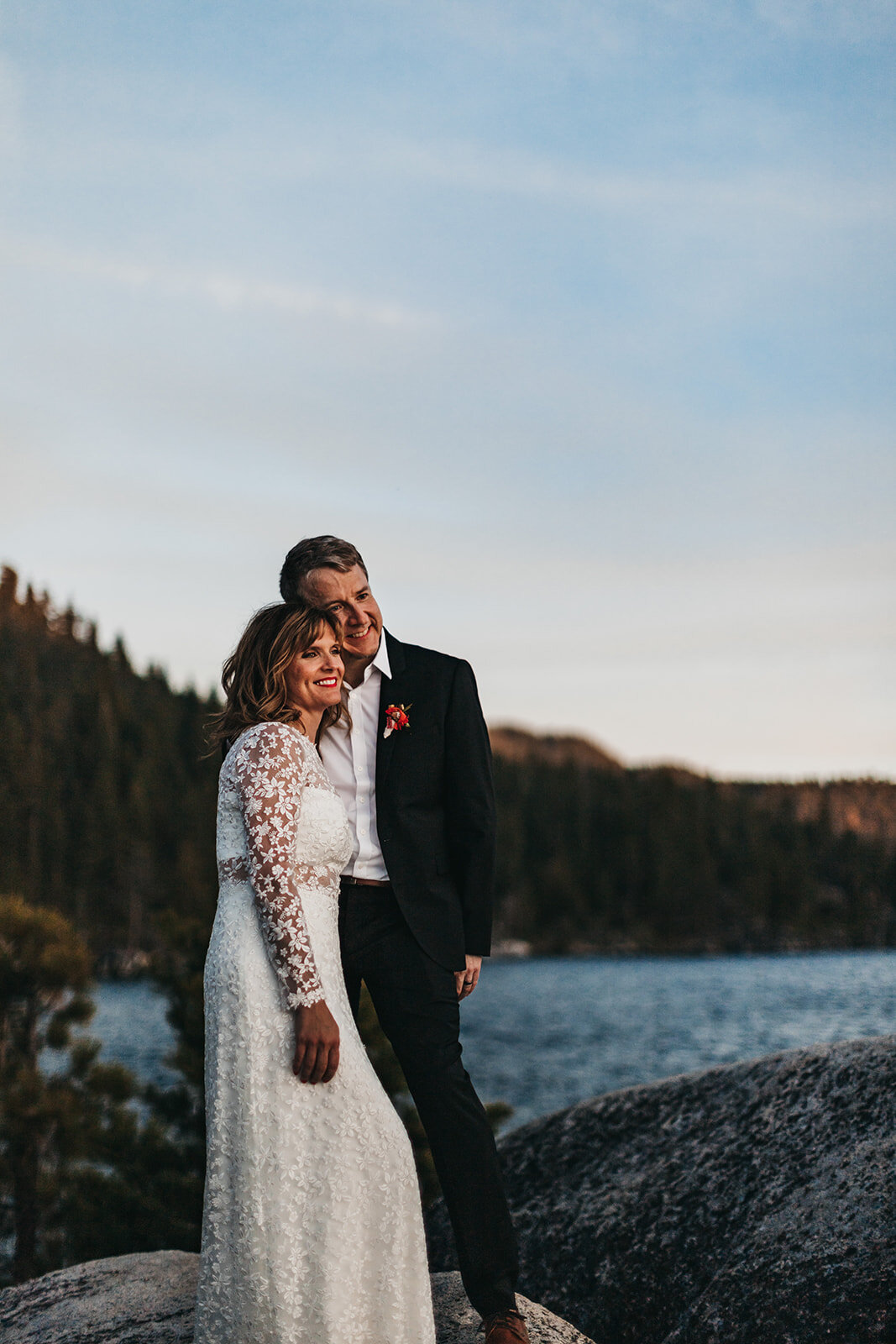 Tahoe elopement photographers